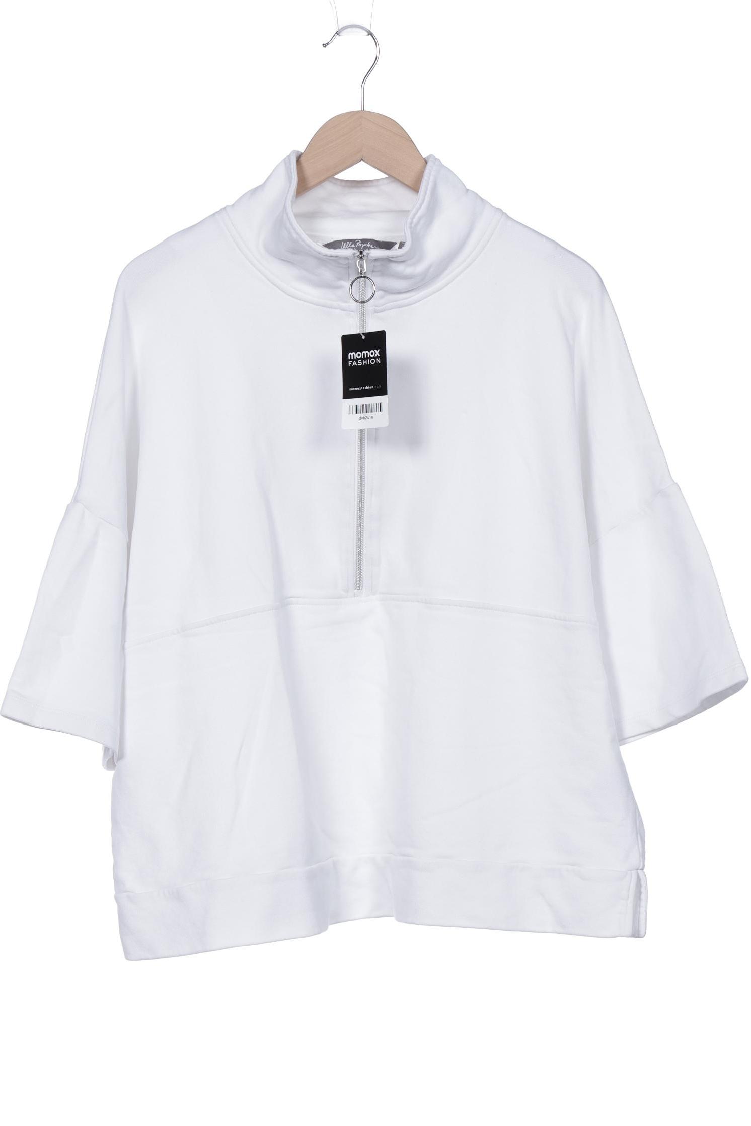 

Ulla Popken Damen Sweatshirt, weiß, Gr. 46