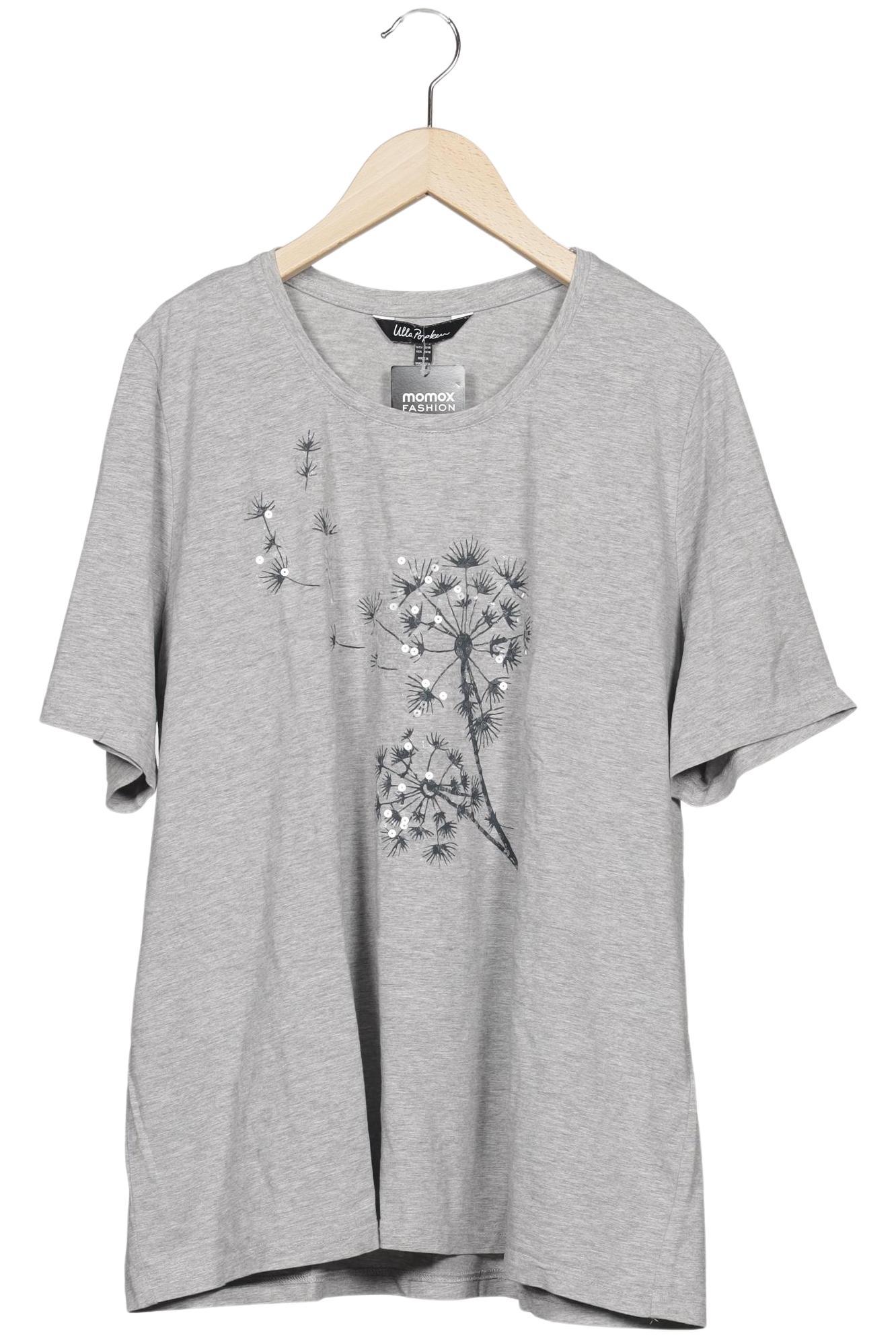 

Ulla Popken Damen T-Shirt, grau, Gr. 46