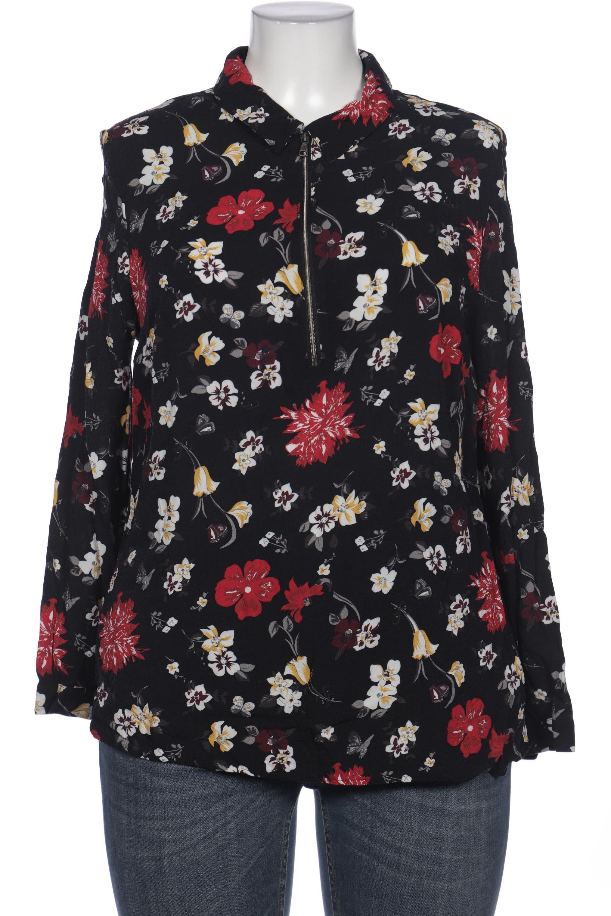 

Ulla Popken Damen Bluse, schwarz, Gr. 42
