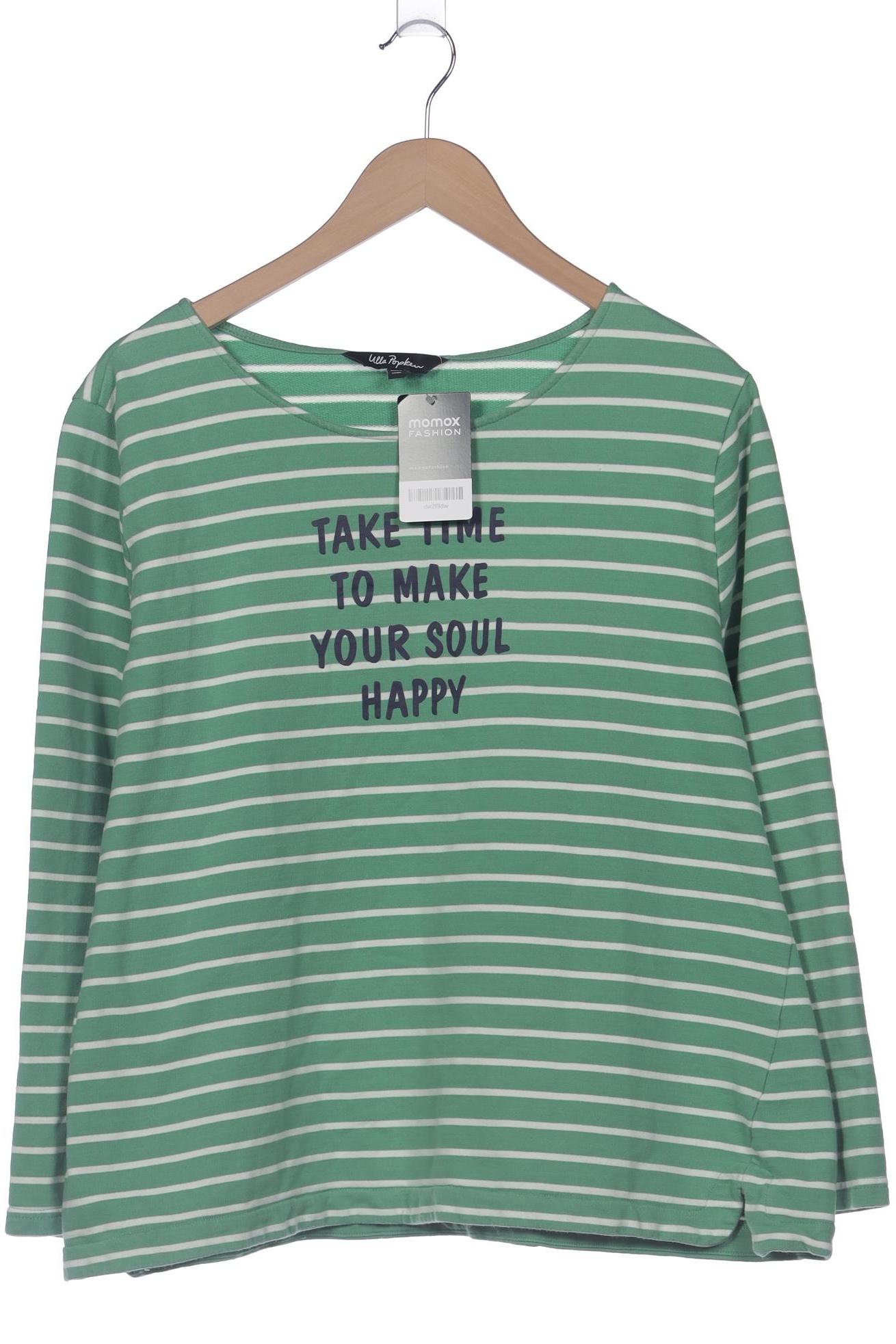 

Ulla Popken Damen Sweatshirt, grün, Gr. 46