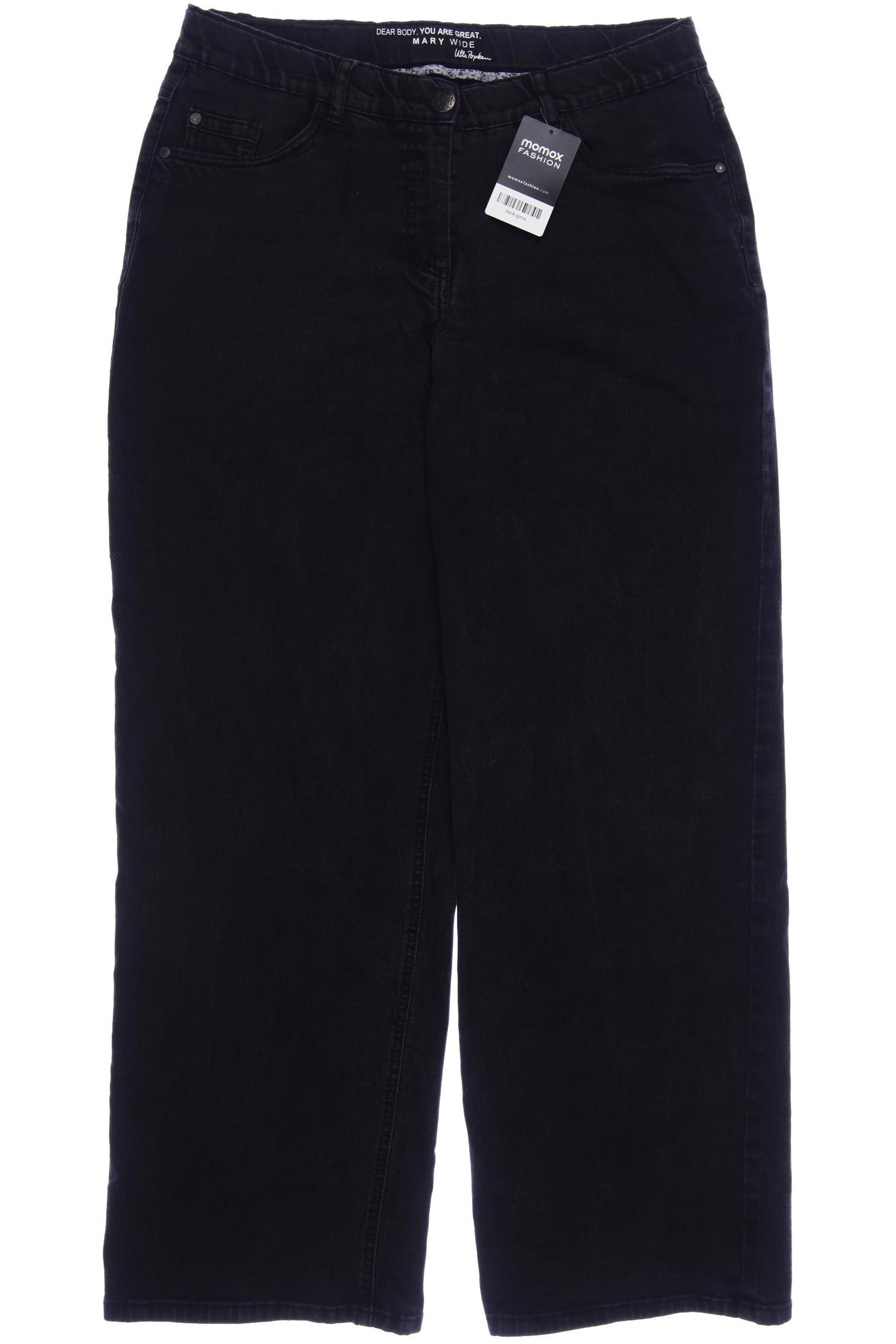 

Ulla Popken Damen Jeans, schwarz