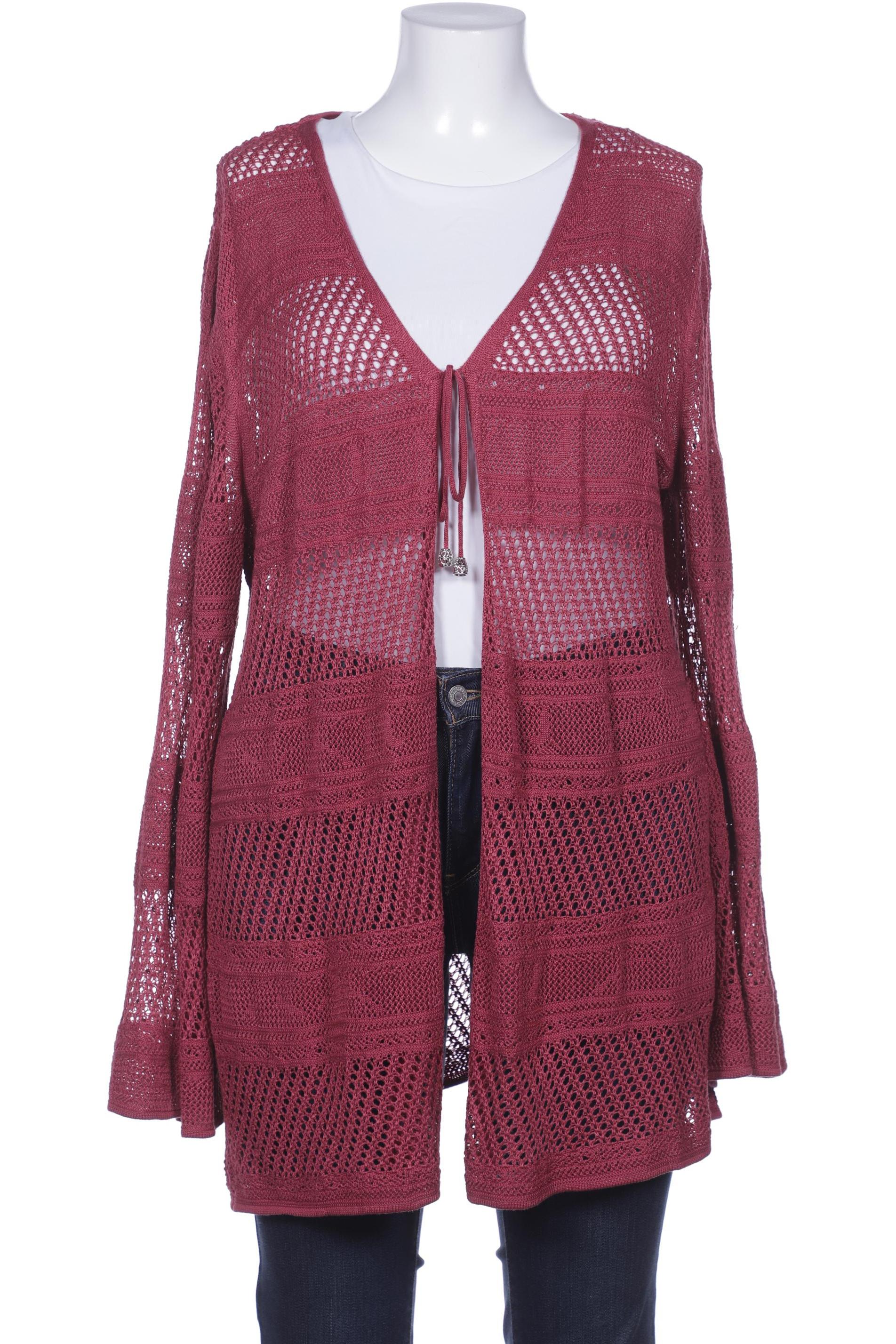 

Ulla Popken Damen Strickjacke, pink, Gr. 42