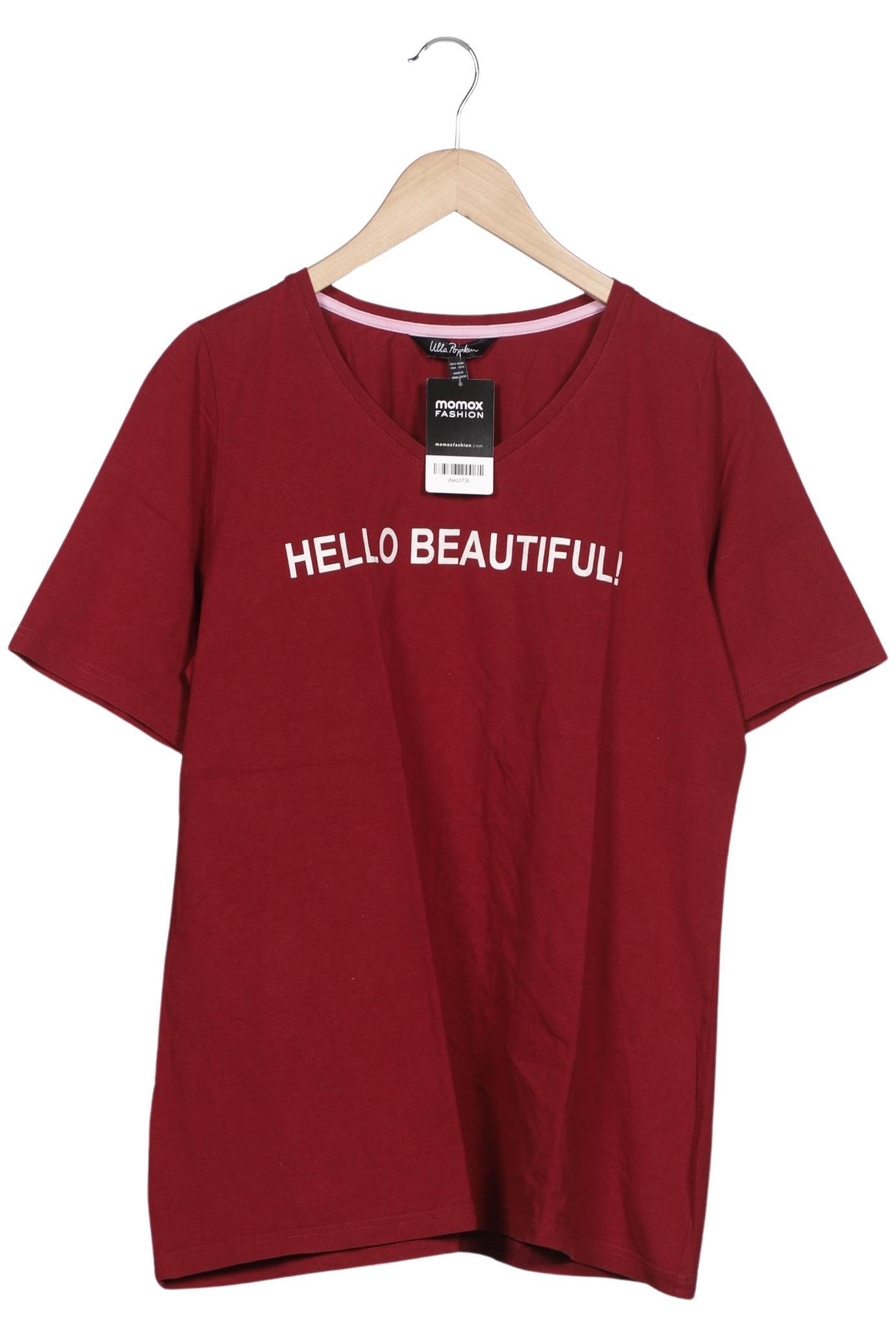 

Ulla Popken Damen T-Shirt, bordeaux, Gr. 42