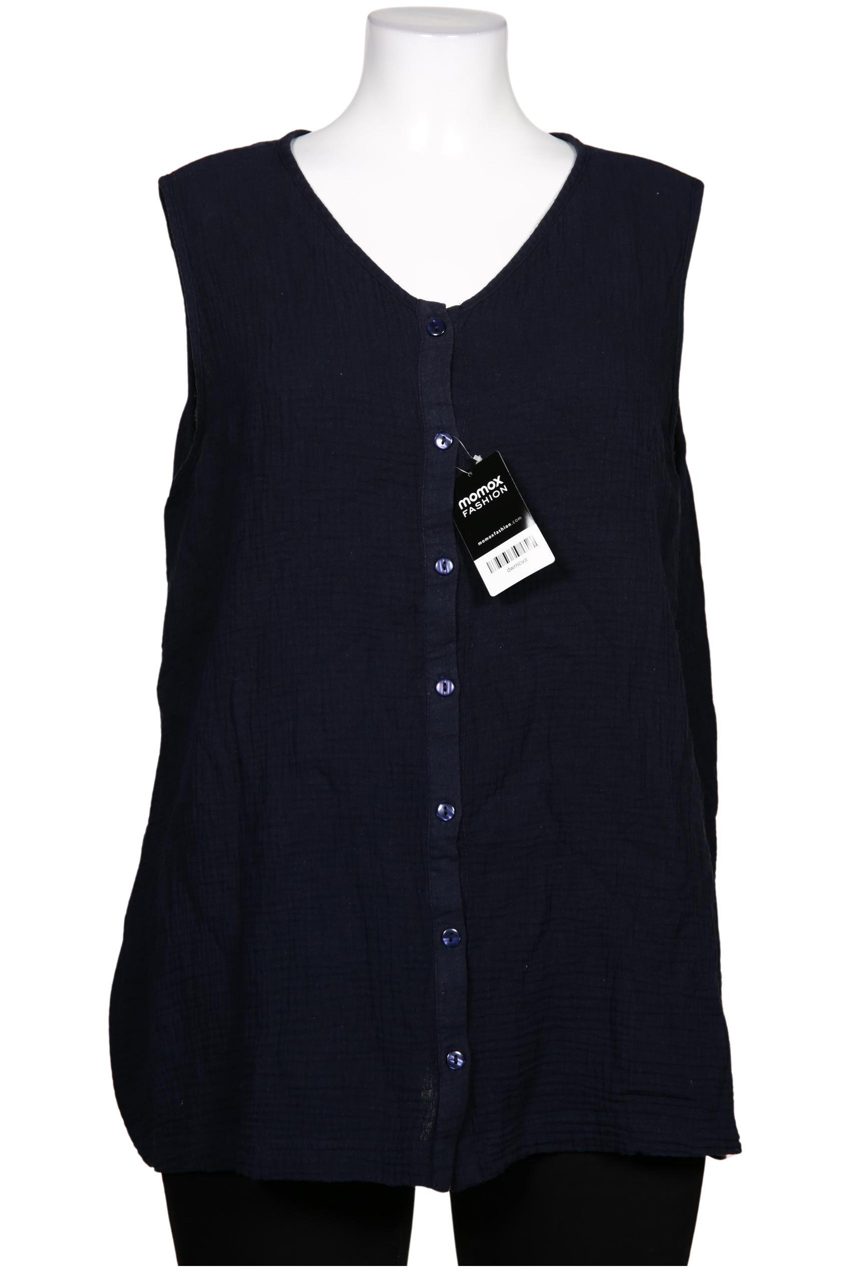 

Ulla Popken Damen Bluse, marineblau, Gr. 48