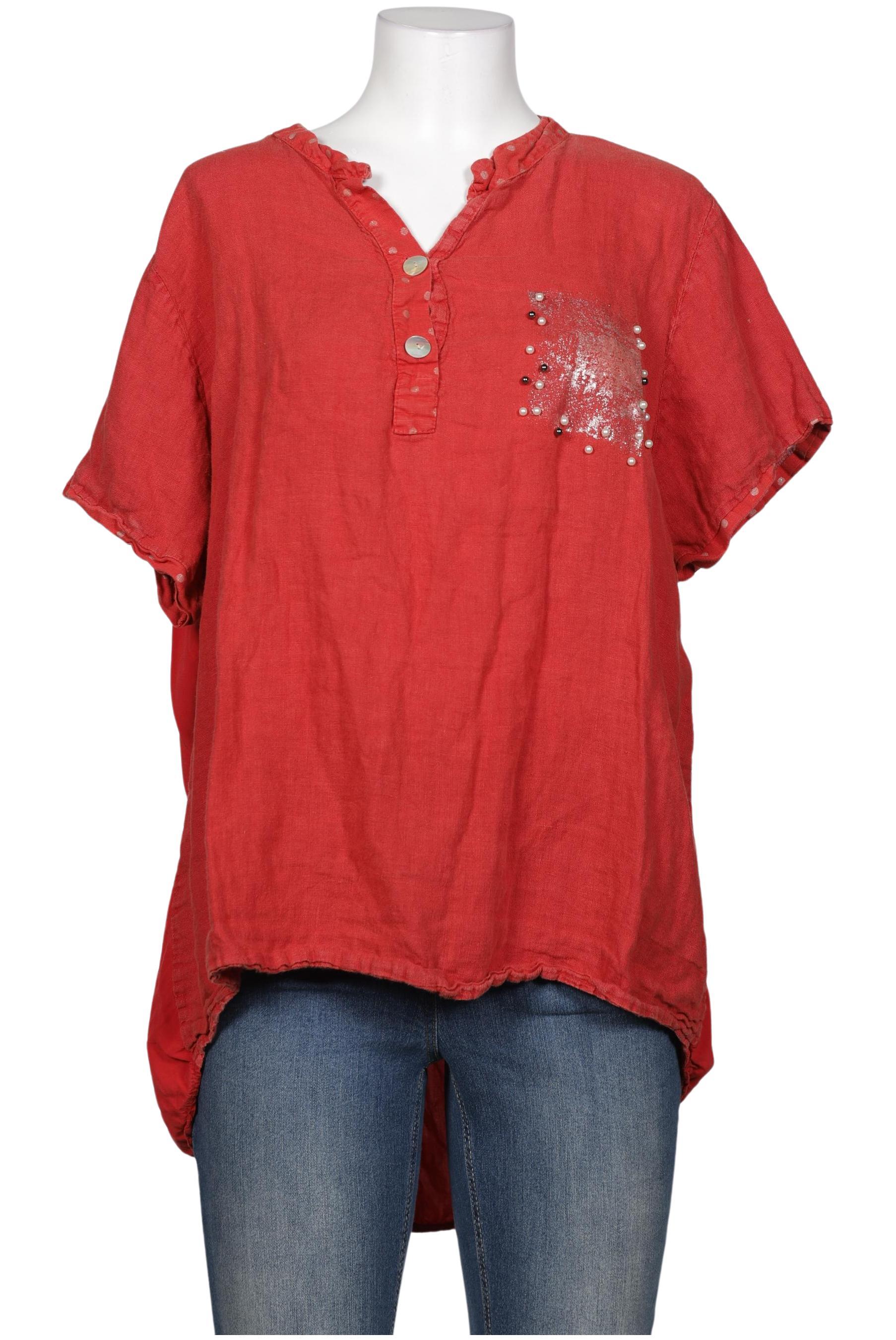 

Ulla Popken Damen Bluse, rot, Gr. 46