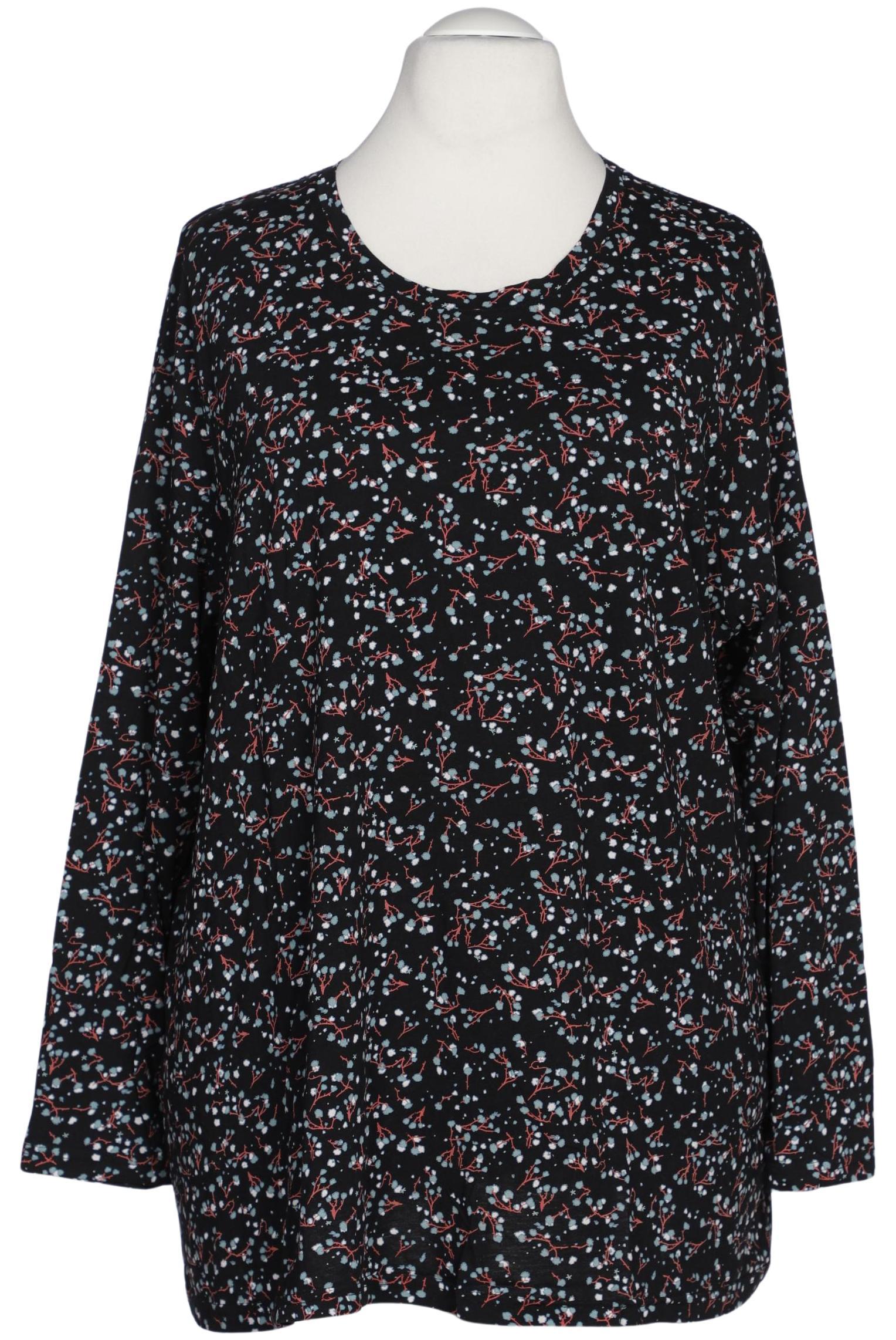 

Ulla Popken Damen Langarmshirt, schwarz, Gr. 54