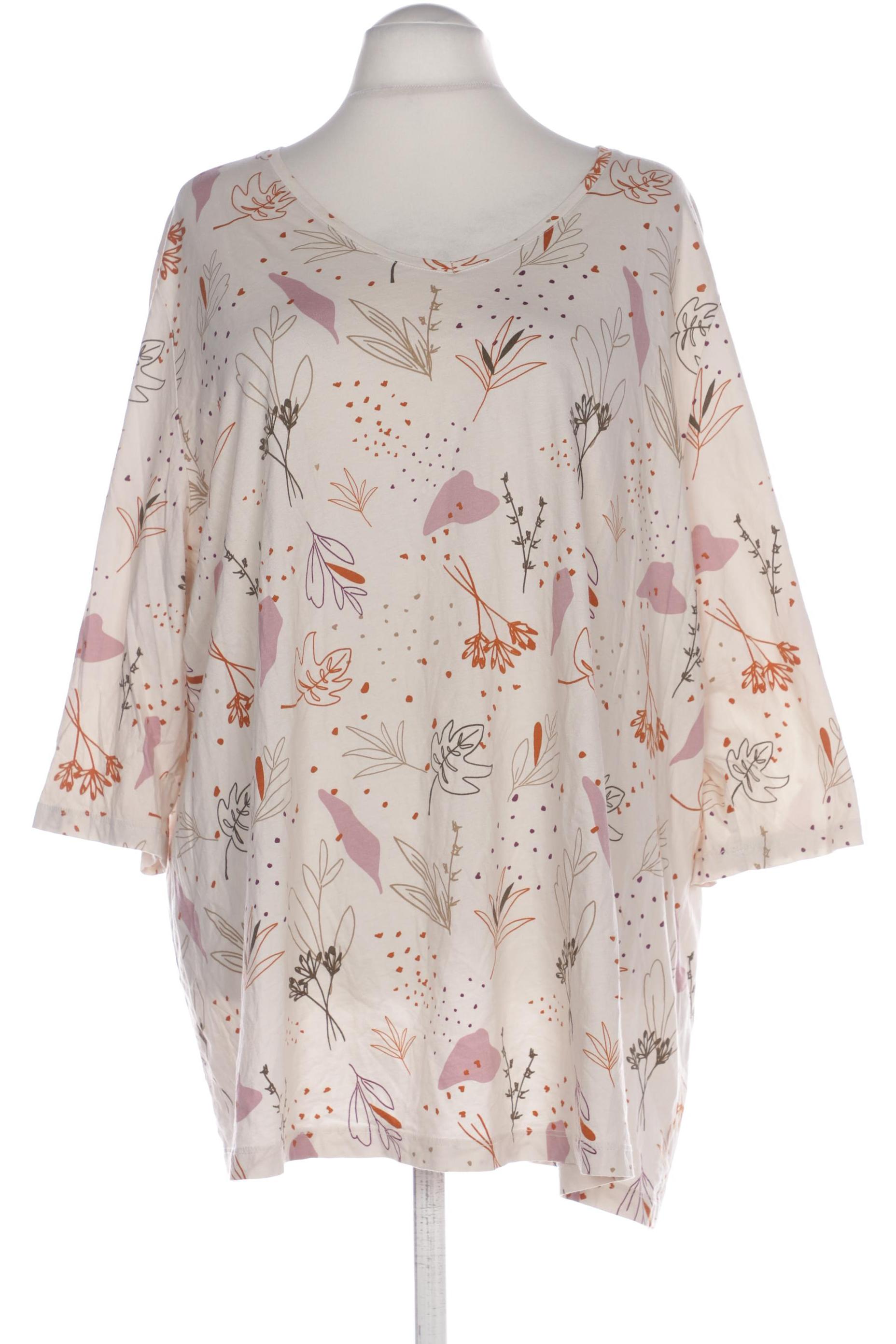

Ulla Popken Damen T-Shirt, cremeweiß, Gr. 54