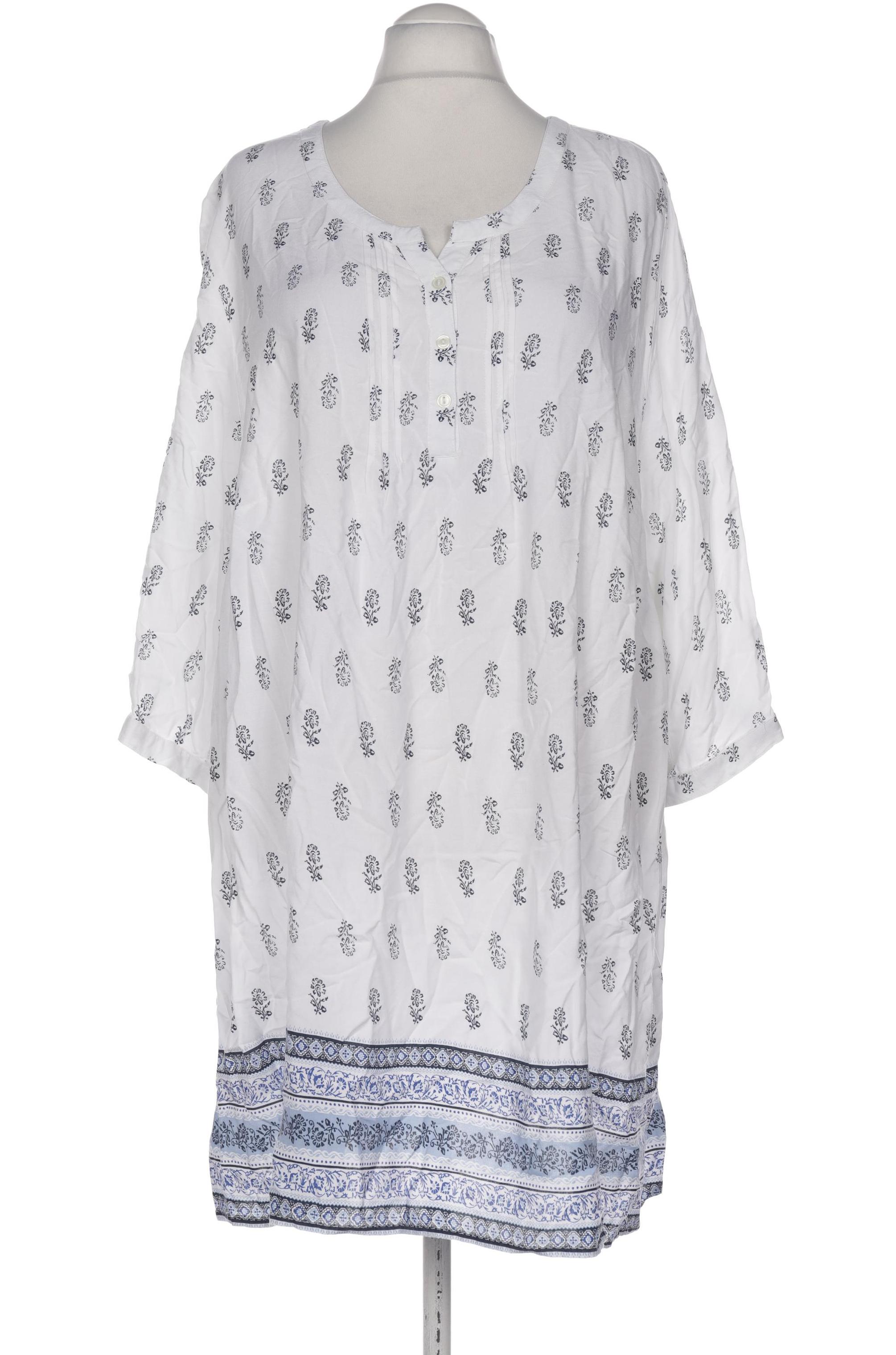 

Ulla Popken Damen Bluse, weiß, Gr. 58