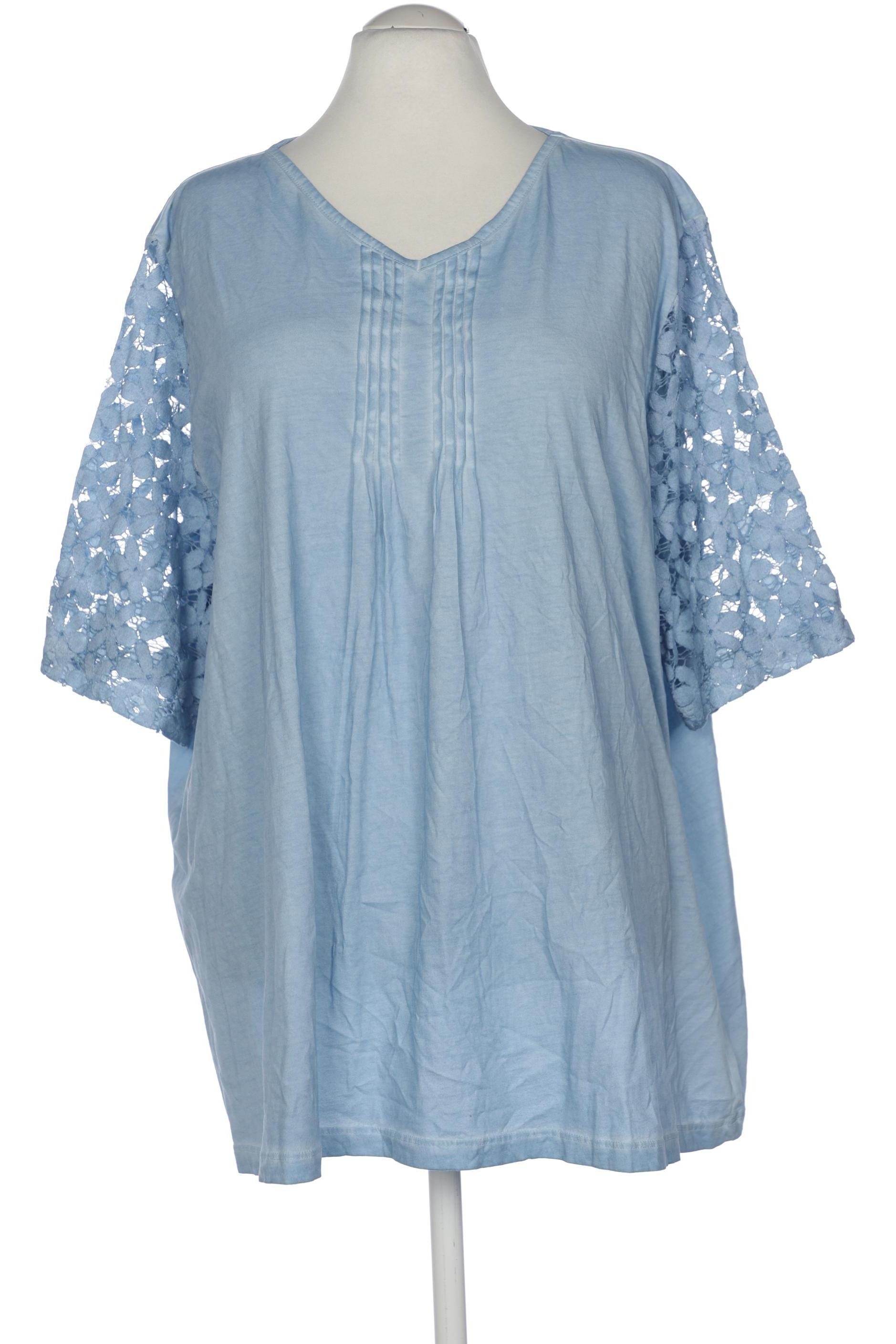 

Ulla Popken Damen T-Shirt, hellblau, Gr. 58