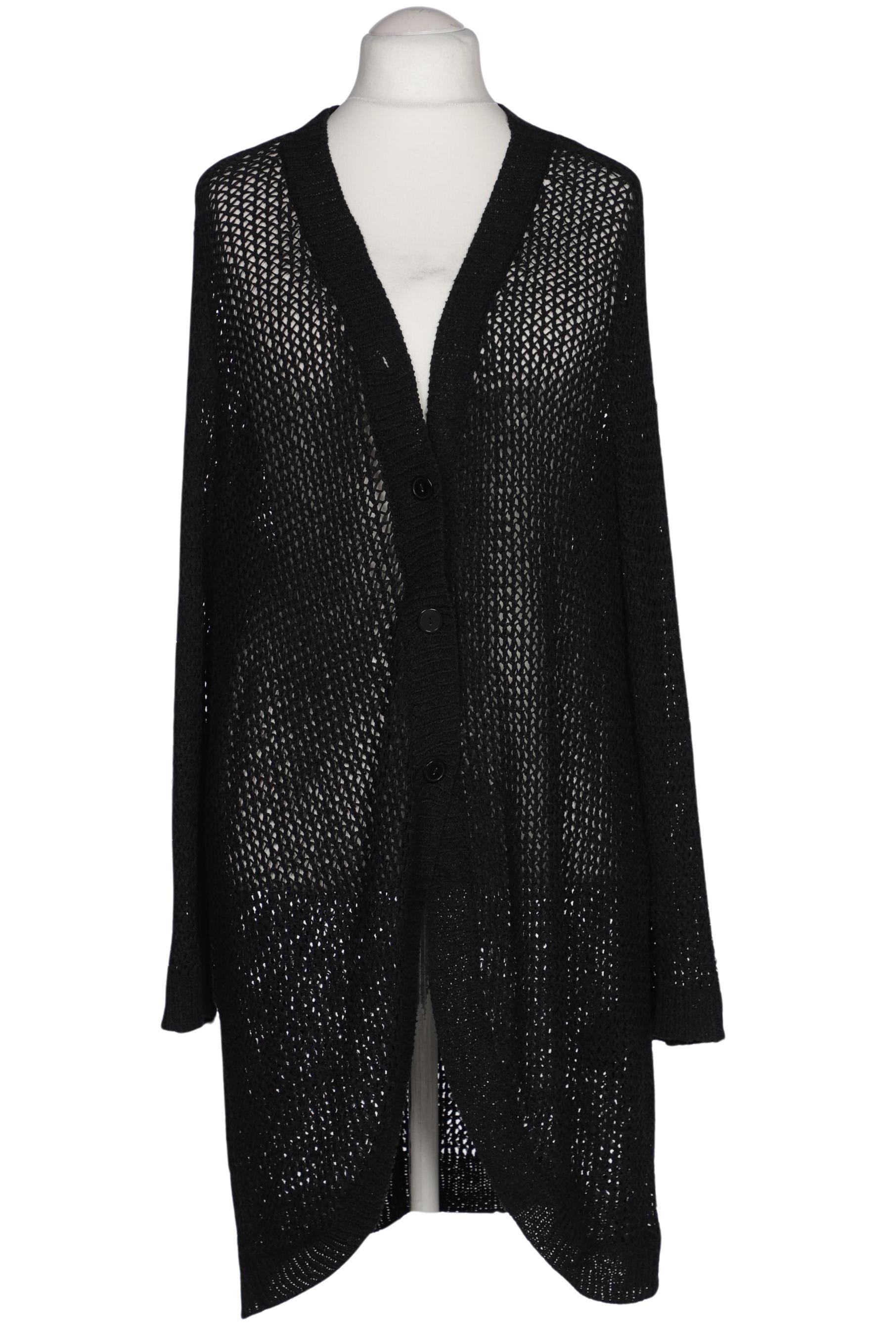 

Ulla Popken Damen Strickjacke, schwarz, Gr. 54