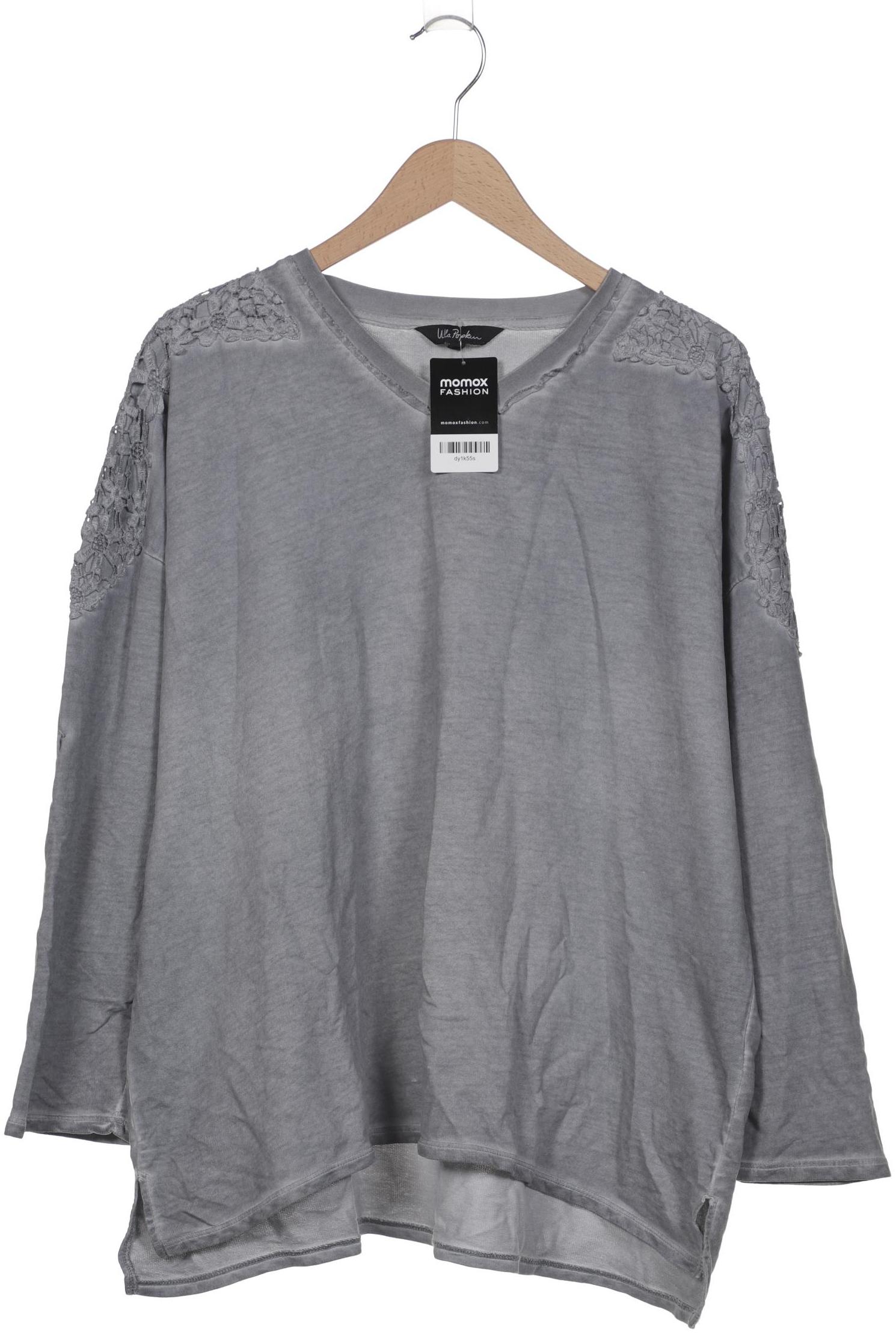 

Ulla Popken Damen Sweatshirt, grau, Gr. 50