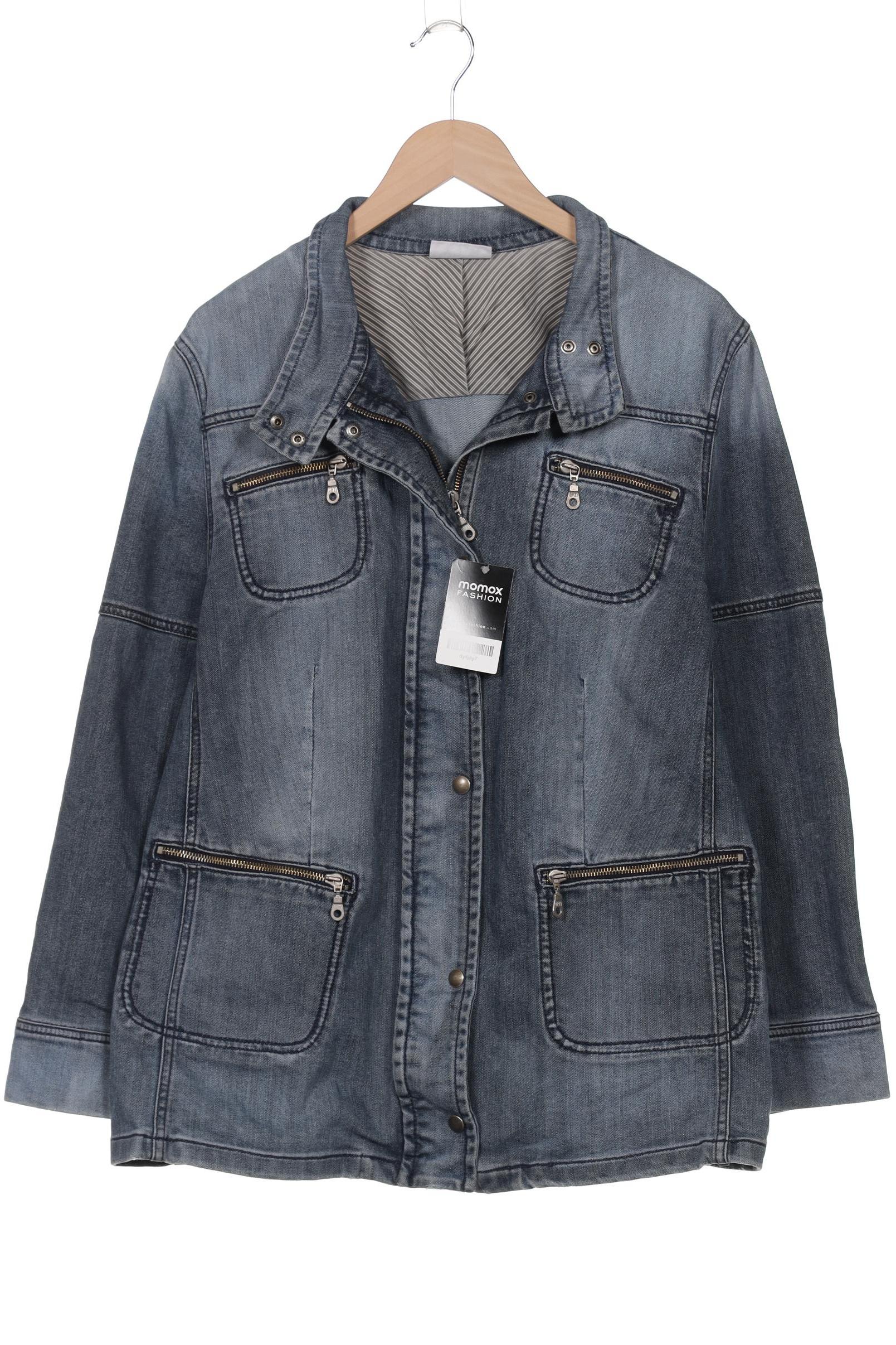 

Ulla Popken Damen Jacke, blau, Gr. 50