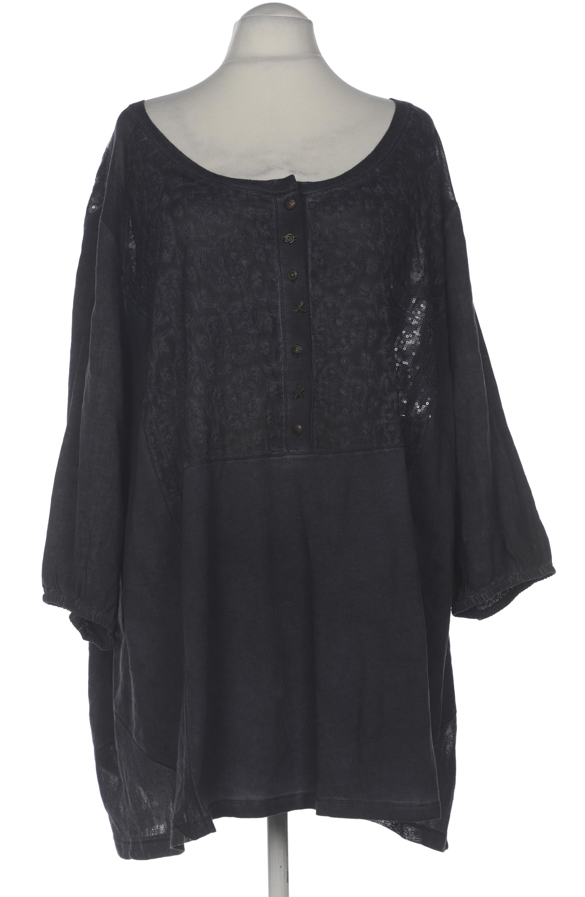 

Ulla Popken Damen Bluse, grau, Gr. 62