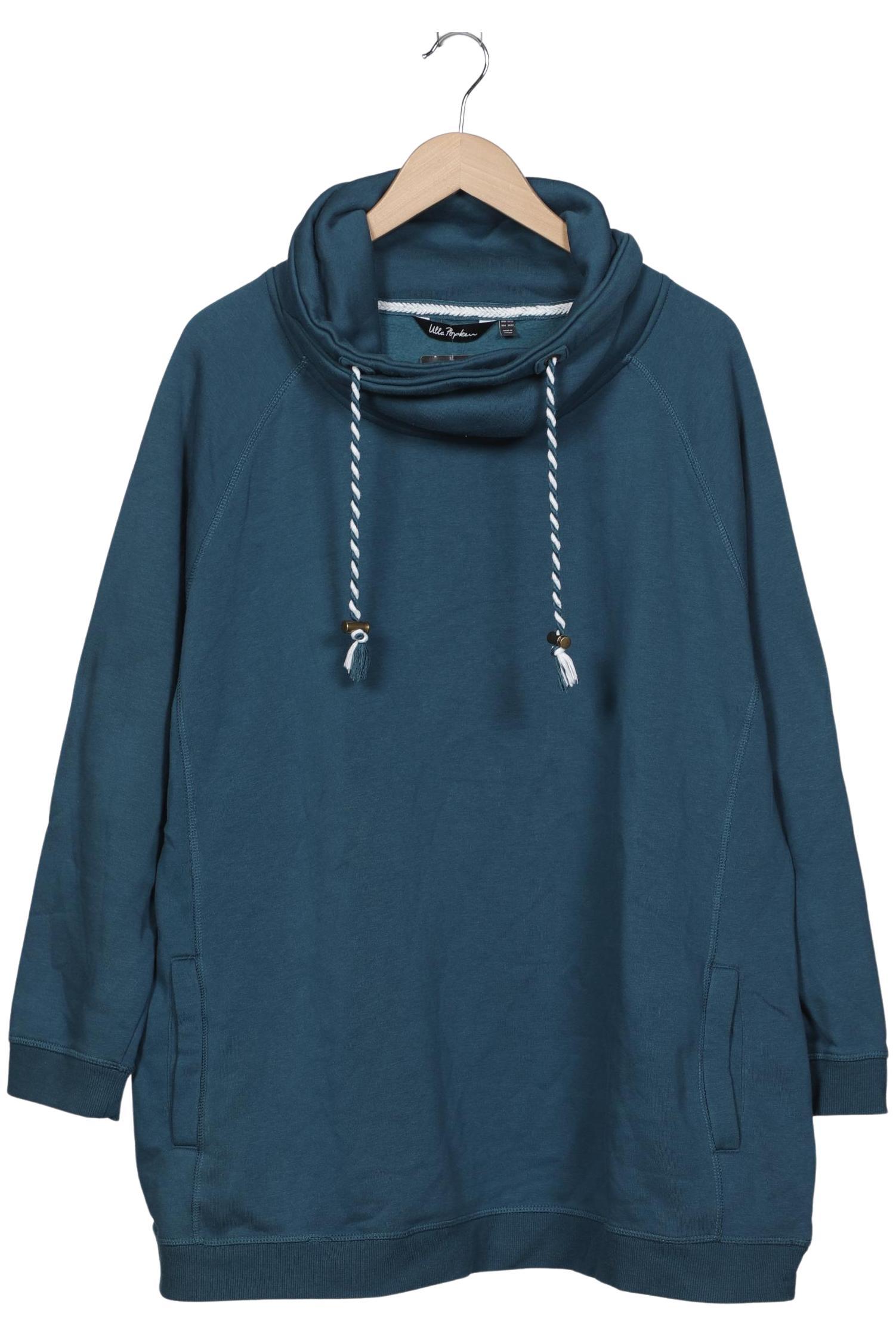 

Ulla Popken Damen Sweatshirt, türkis, Gr. 50