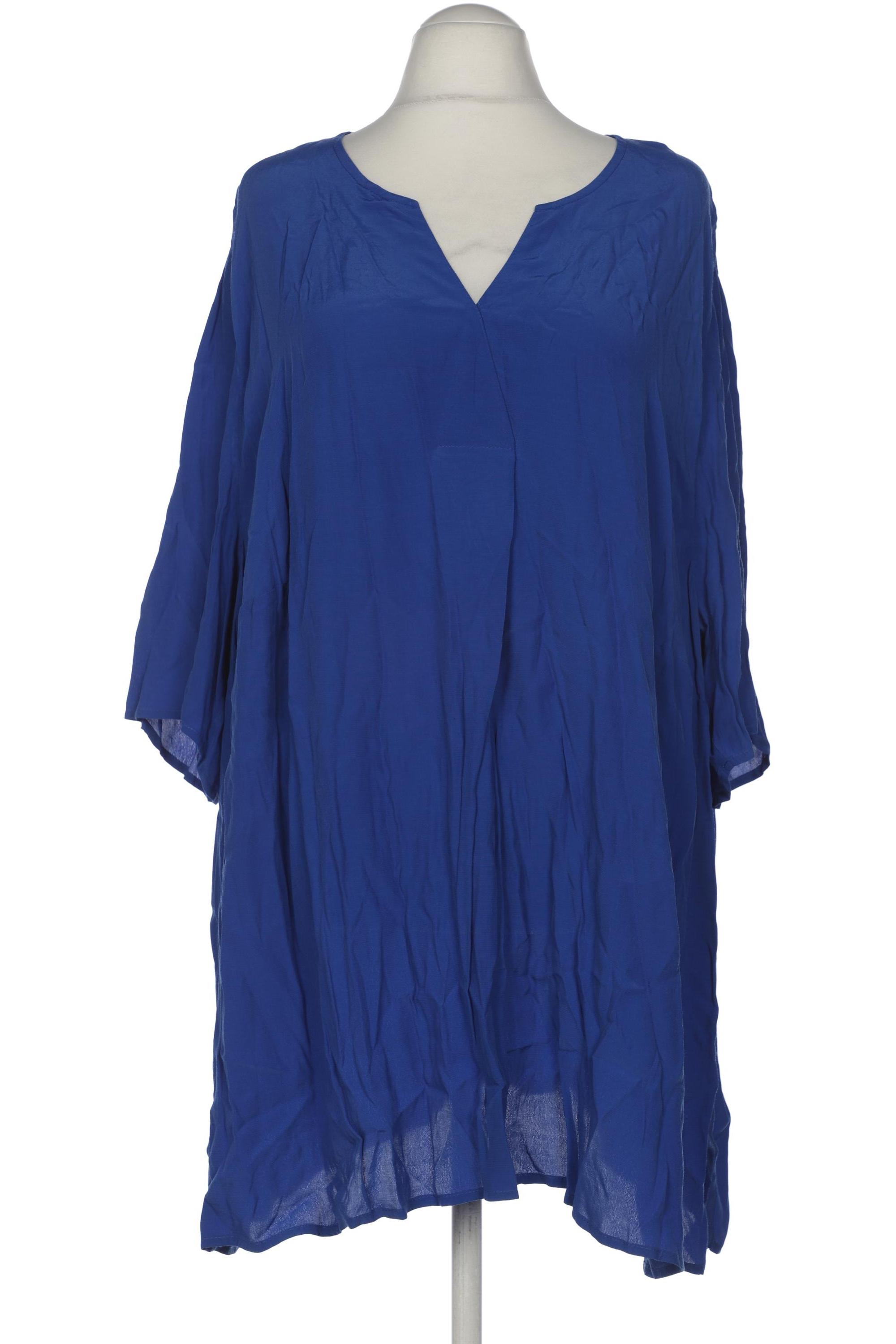 

Ulla Popken Damen Bluse, blau, Gr. 58
