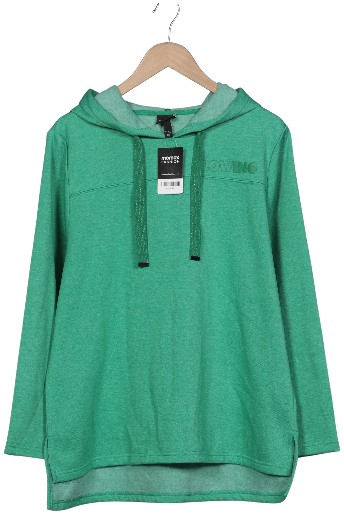 

Ulla Popken Damen Kapuzenpullover, grün, Gr. 46