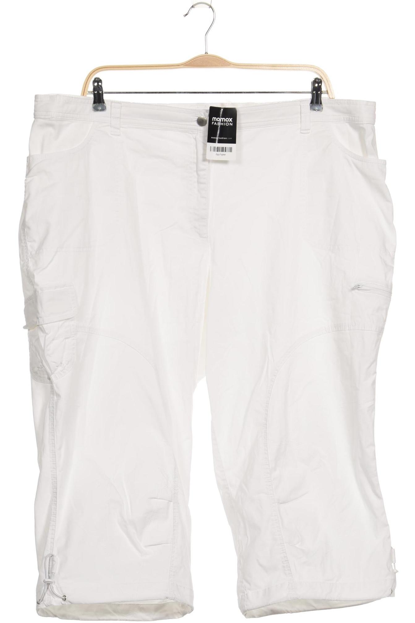 

Ulla Popken Damen Stoffhose, weiß, Gr. 44