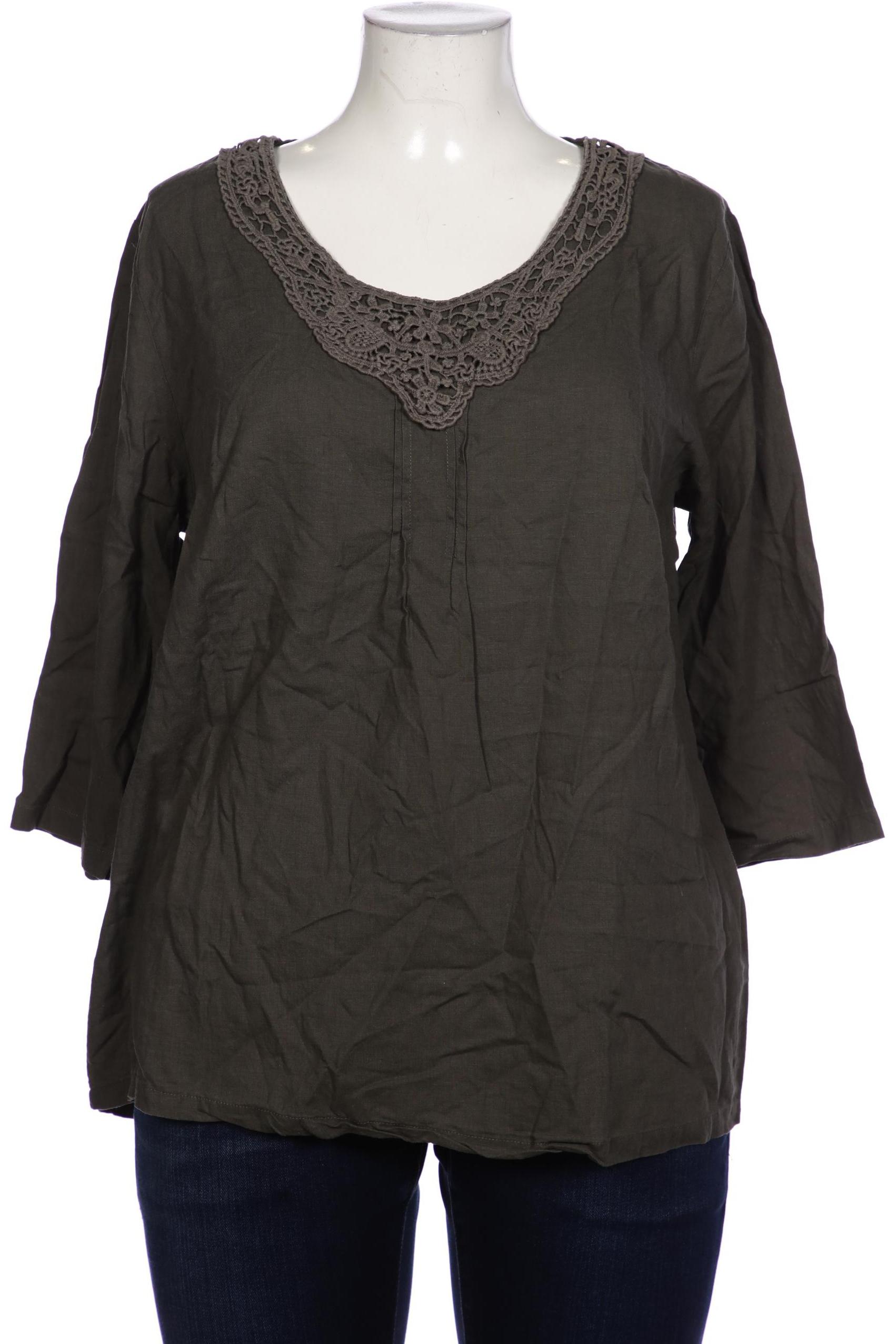 

Ulla Popken Damen Bluse, grün, Gr. 42