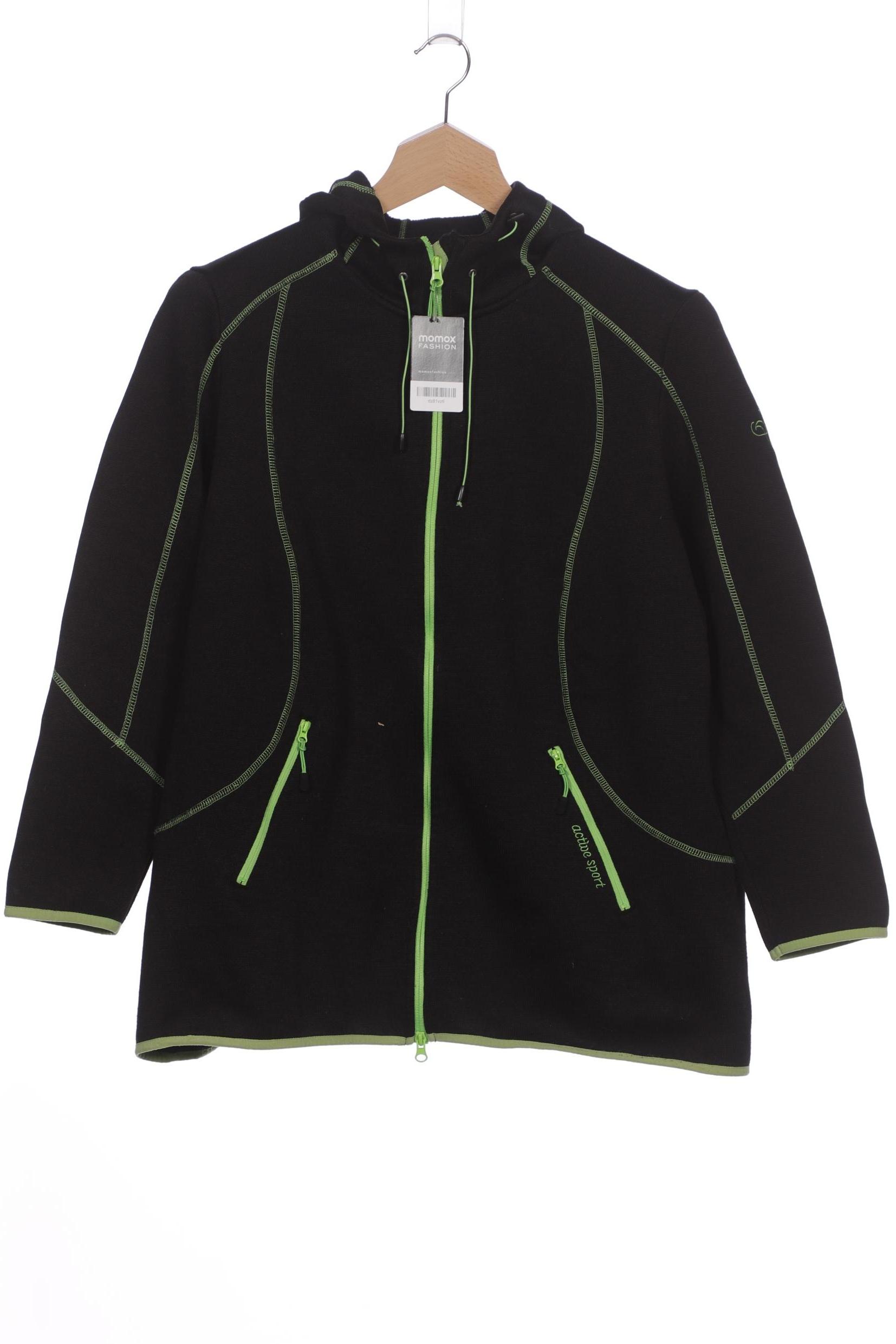 

Ulla Popken Damen Kapuzenpullover, schwarz, Gr. 50