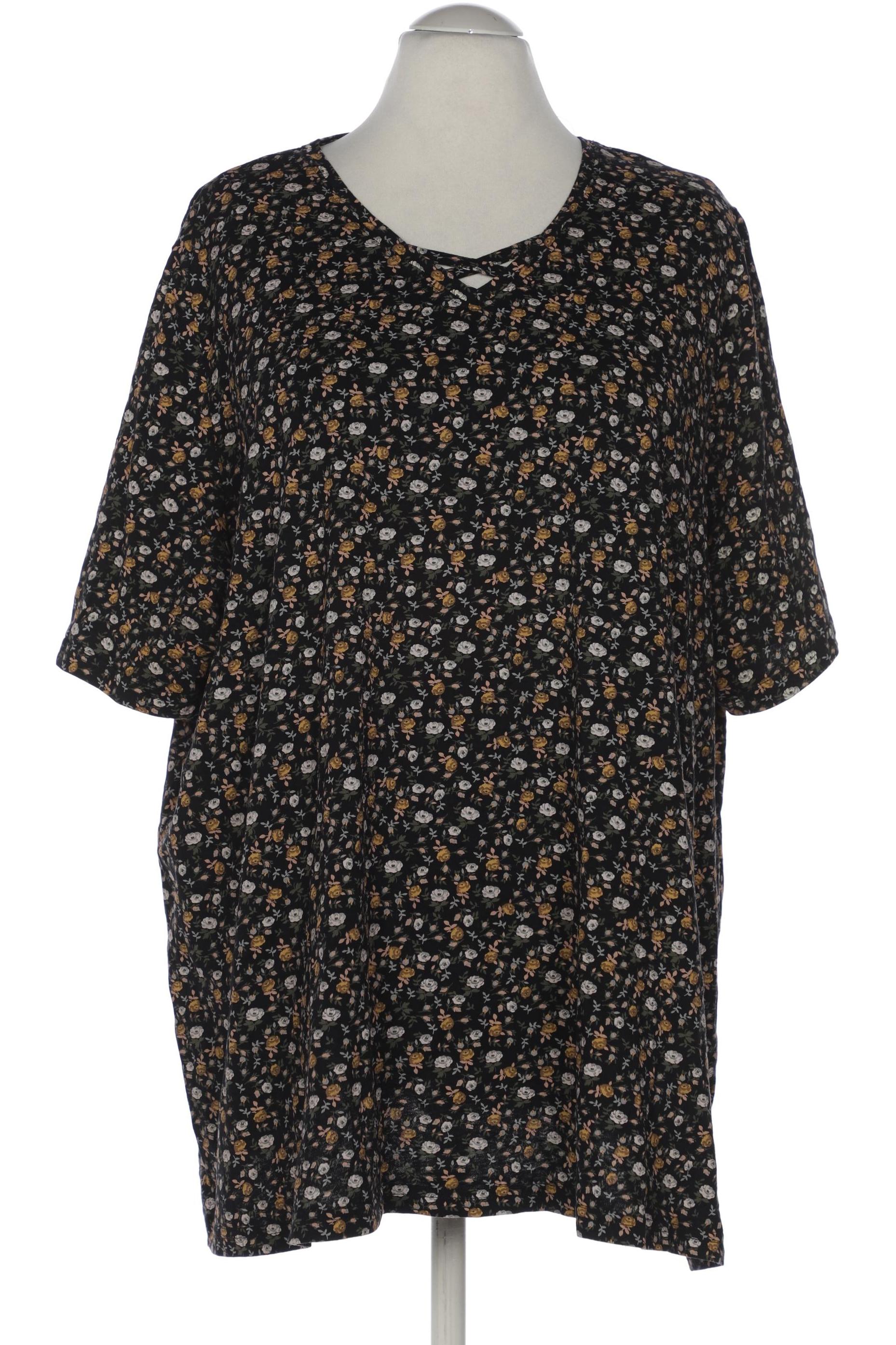 

Ulla Popken Damen T-Shirt, schwarz, Gr. 58