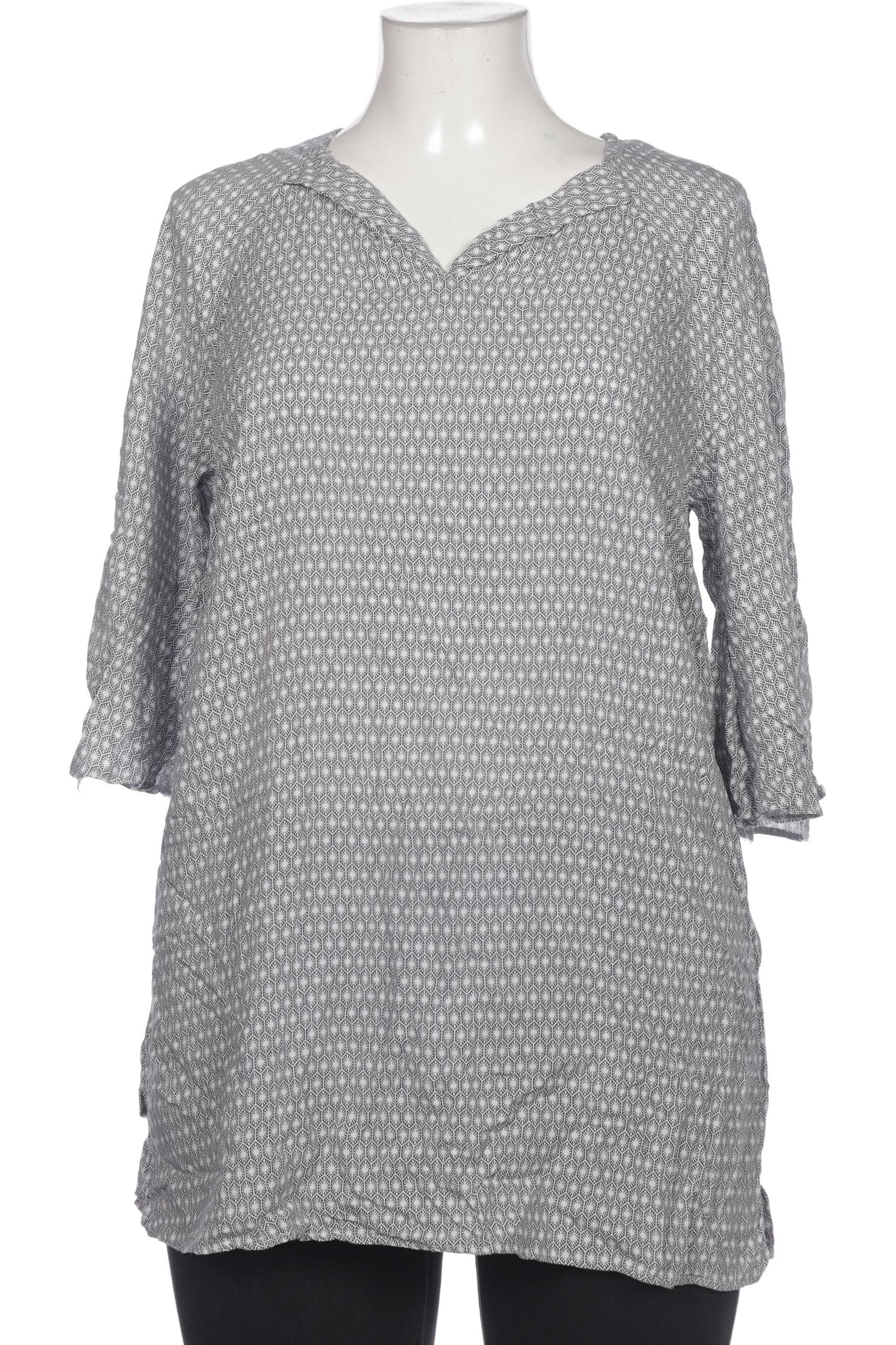 

Ulla Popken Damen Bluse, grau, Gr. 46