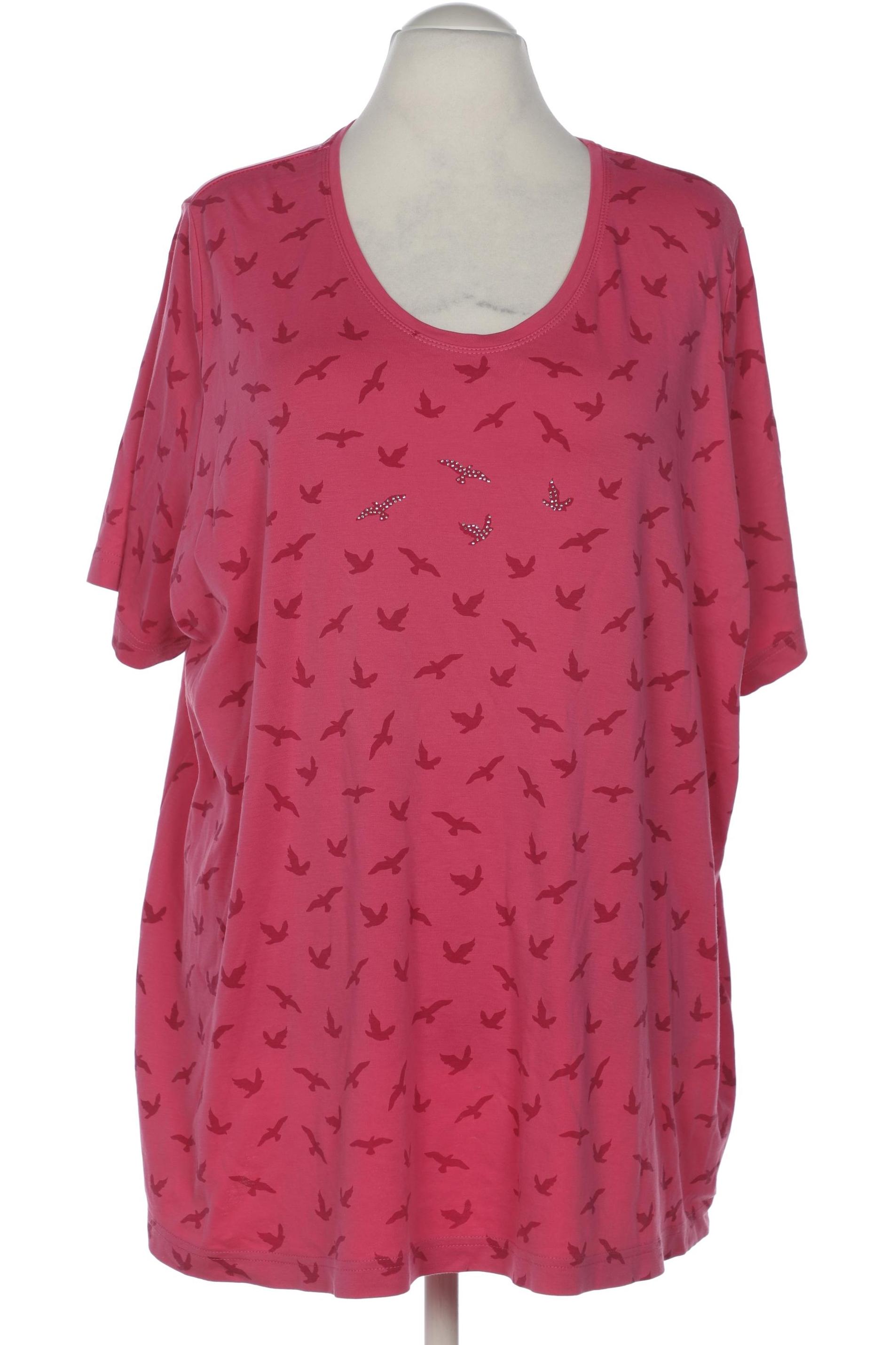 

Ulla Popken Damen T-Shirt, pink, Gr. 54