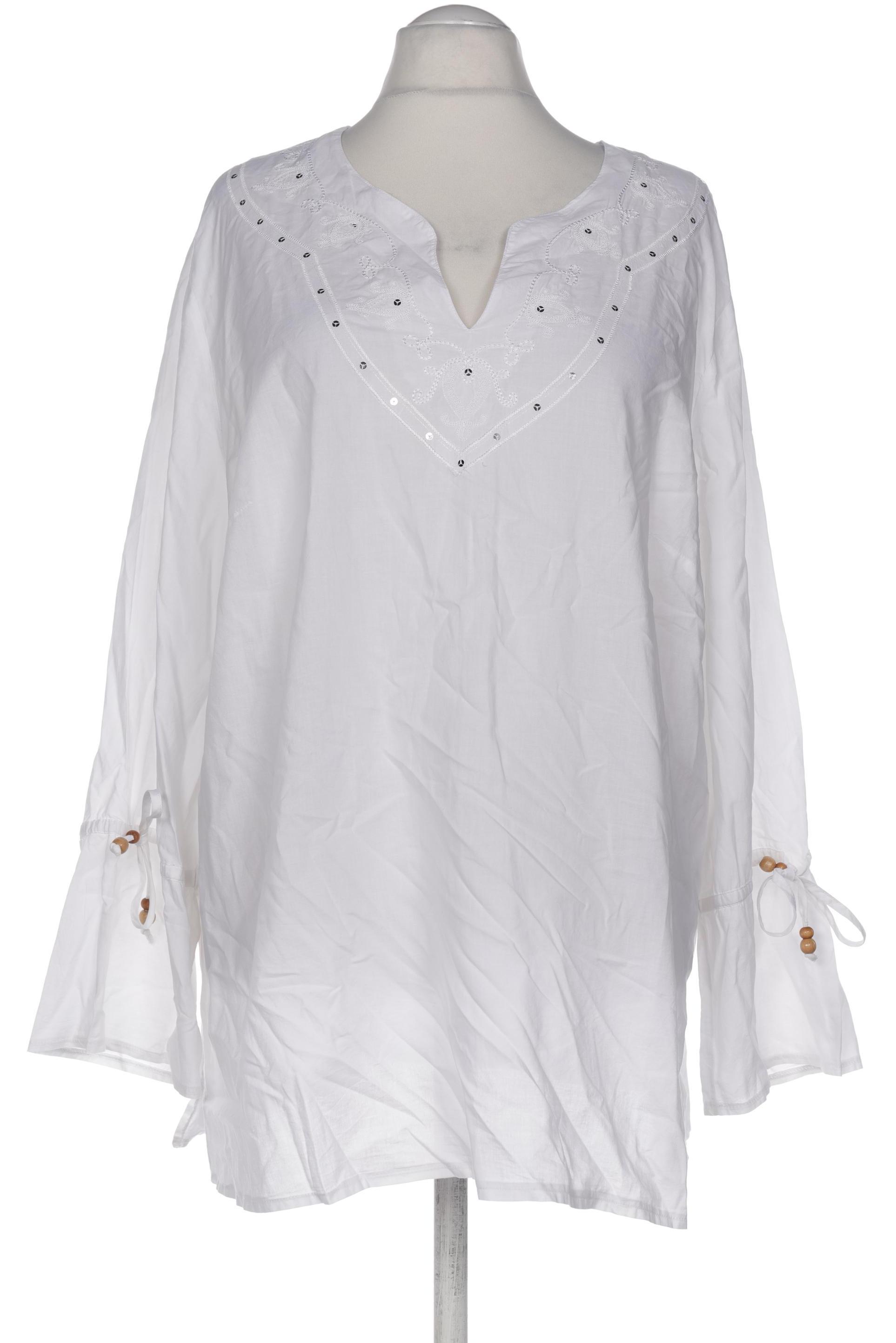 

Ulla Popken Damen Bluse, weiß, Gr. 54