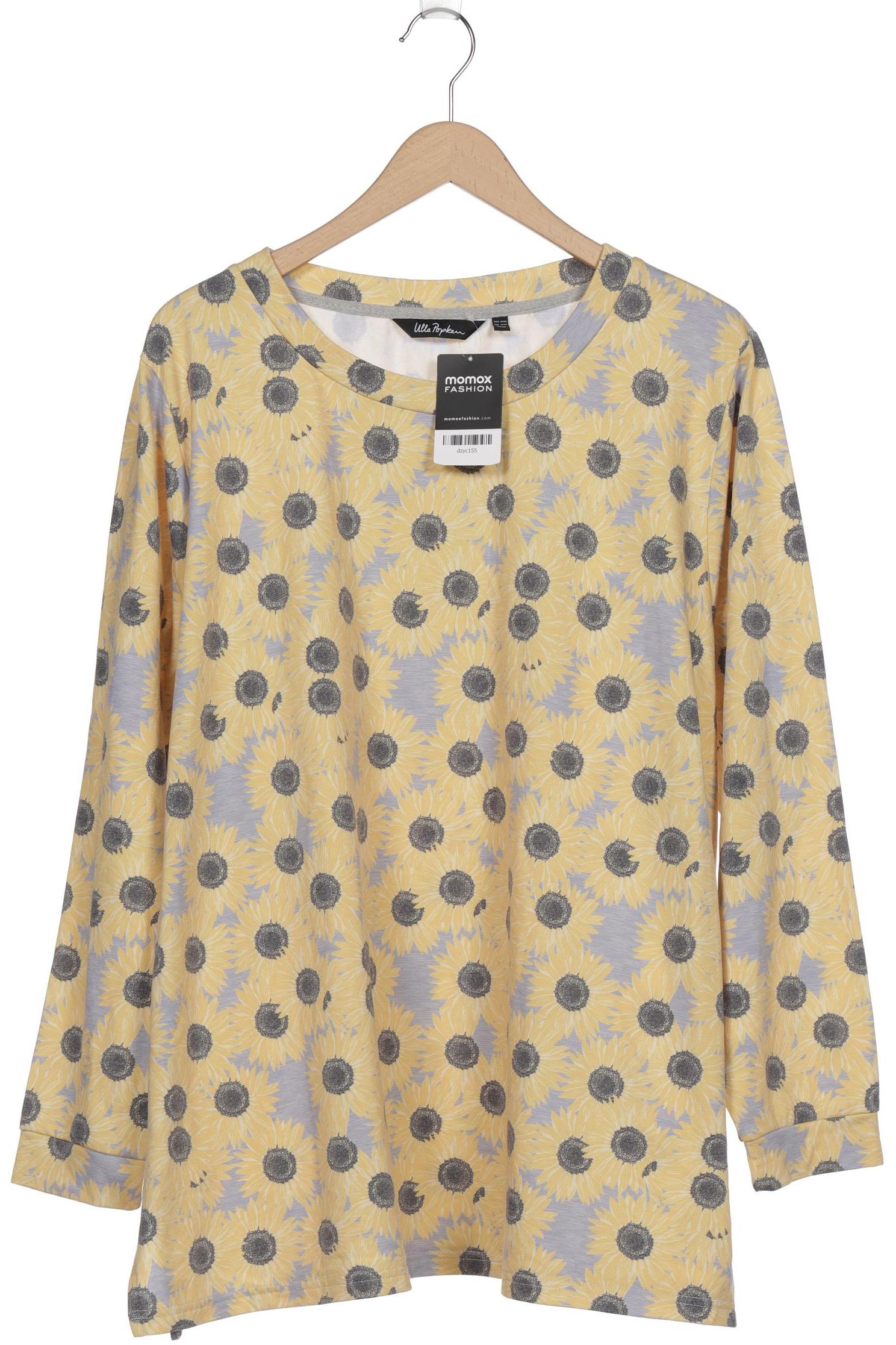 

Ulla Popken Damen Sweatshirt, gelb, Gr. 24