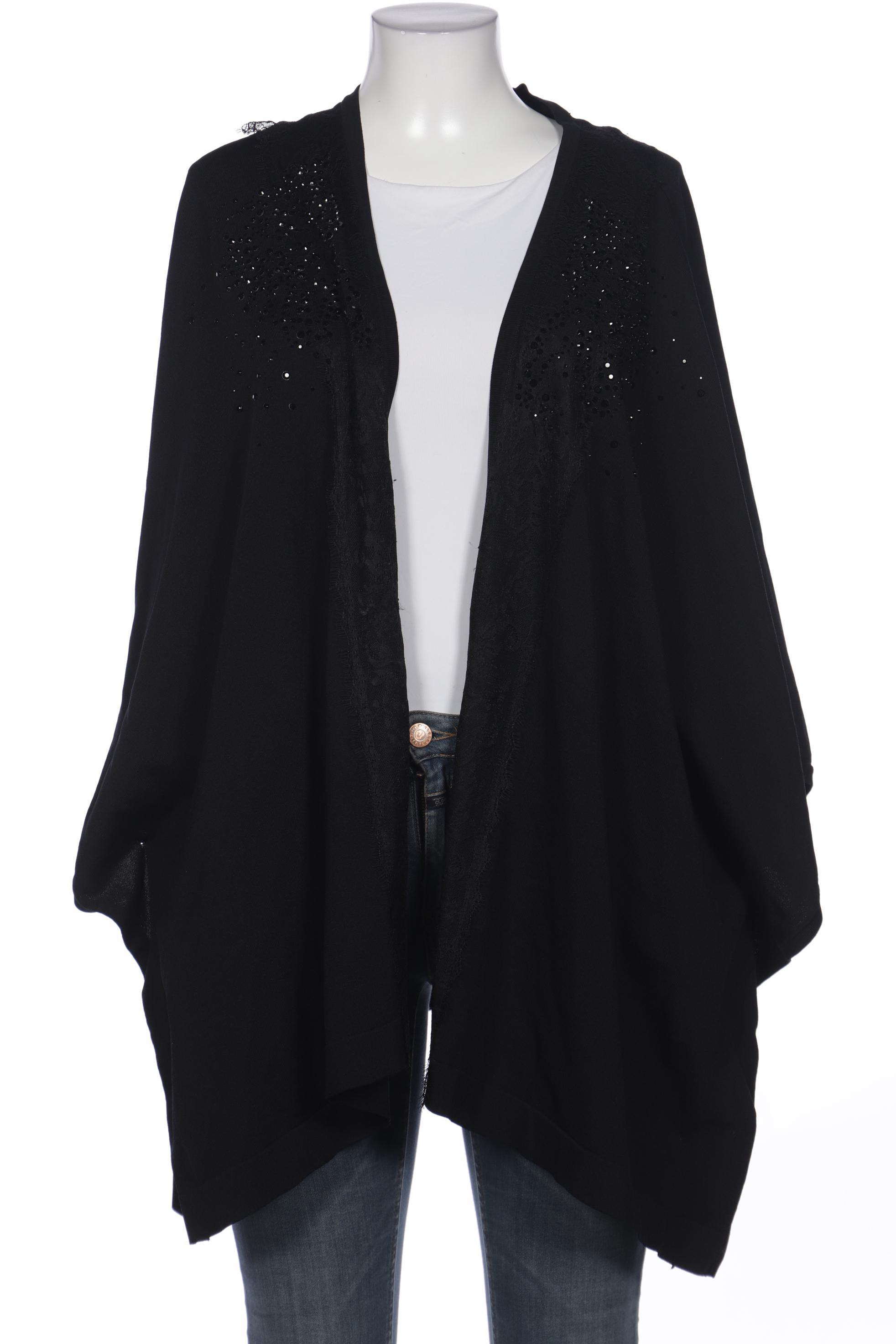 

Ulla Popken Damen Strickjacke, schwarz, Gr. 42