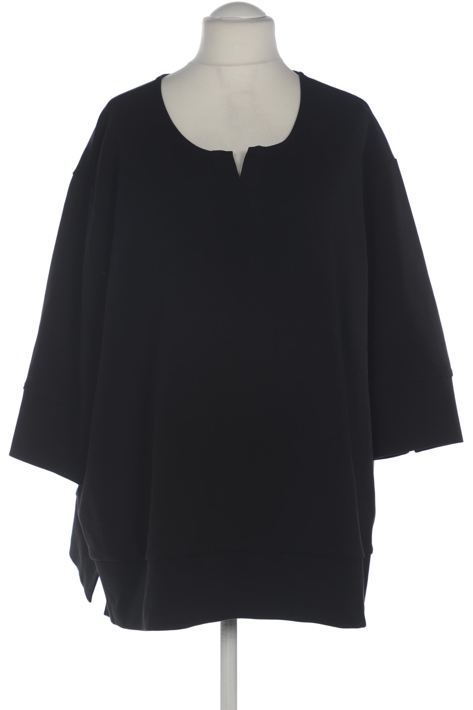 

Ulla Popken Damen Sweatshirt, schwarz, Gr. 54