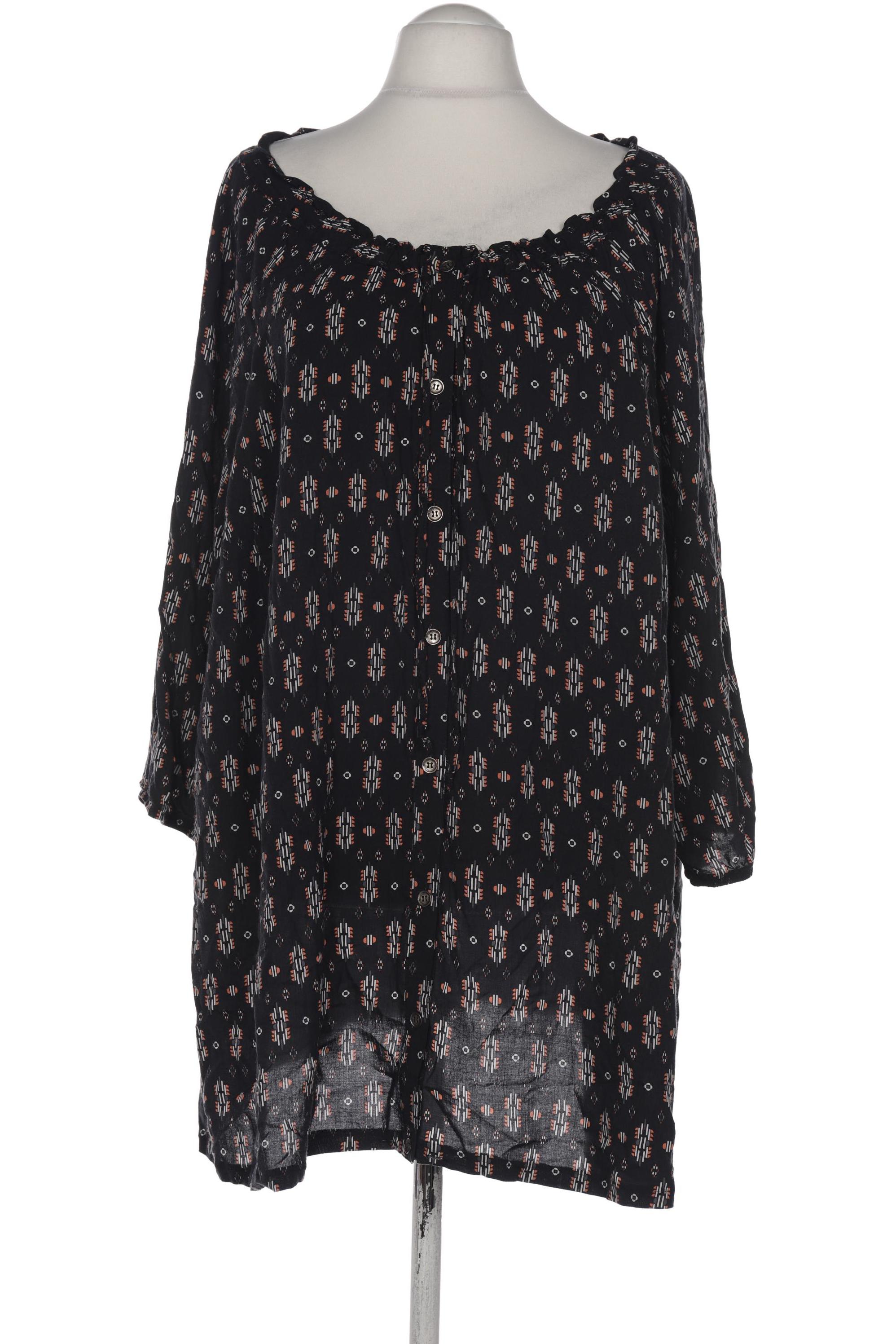 

Ulla Popken Damen Bluse, schwarz, Gr. 54