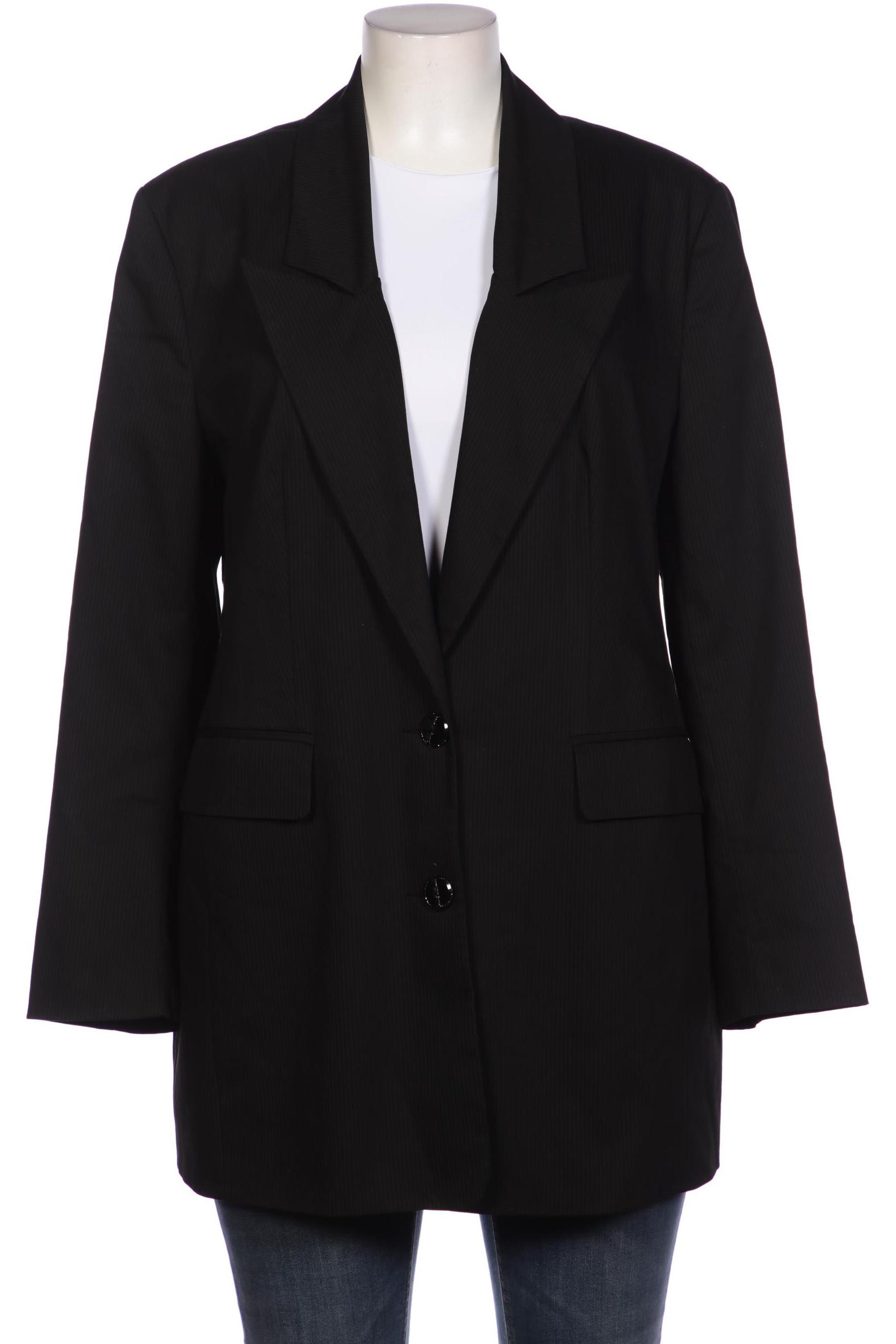 

Ulla Popken Damen Blazer, schwarz, Gr. 46