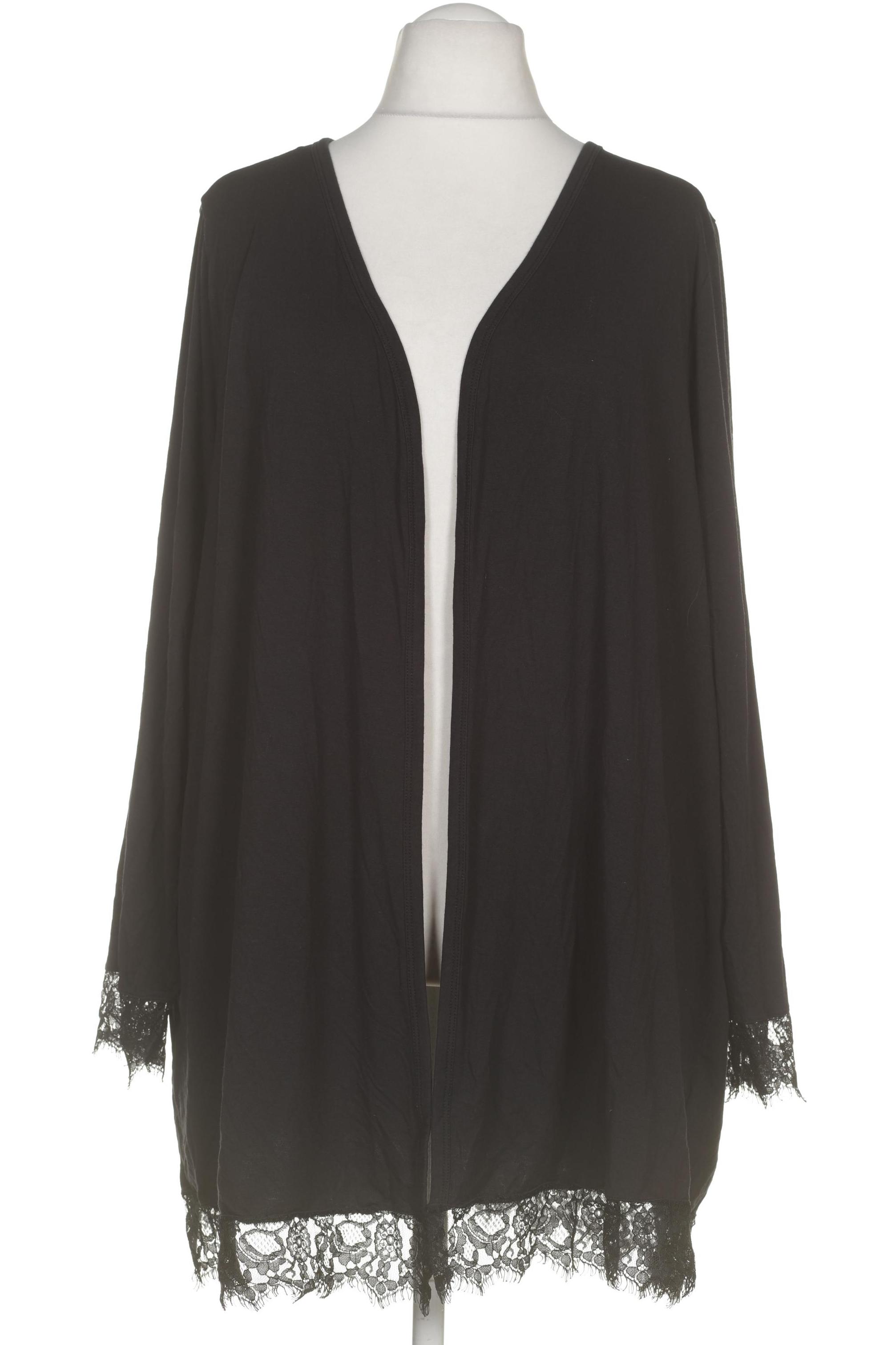 

Ulla Popken Damen Strickjacke, schwarz, Gr. 54