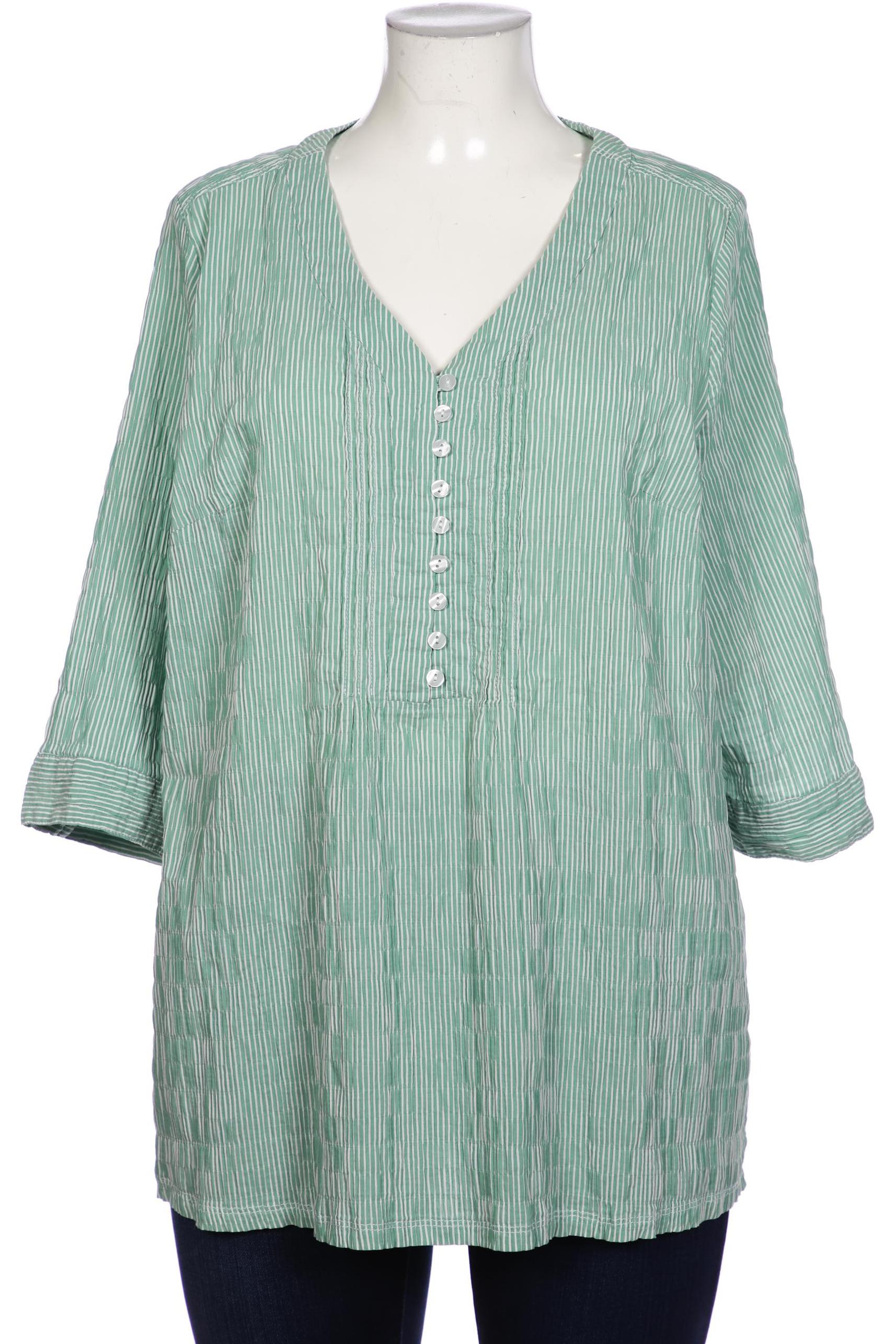 

Ulla Popken Damen Bluse, türkis, Gr. 46