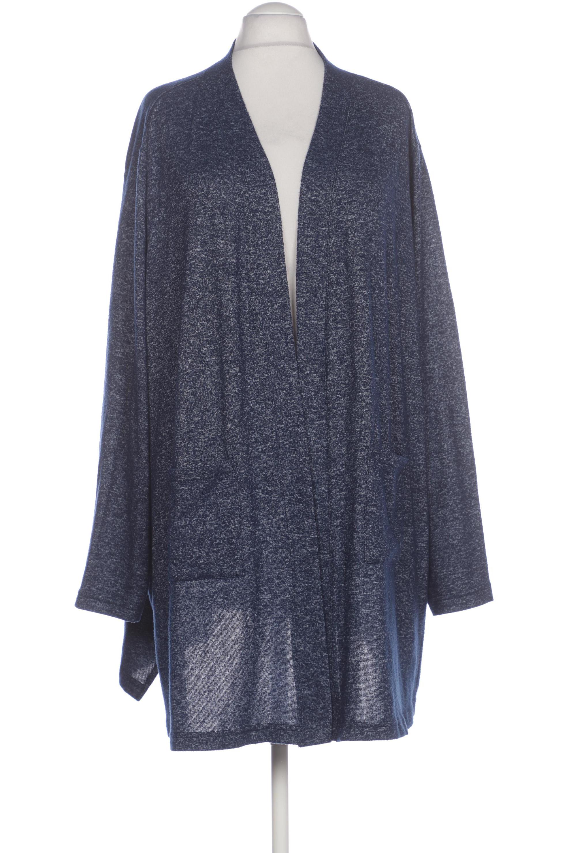 

Ulla Popken Damen Strickjacke, blau, Gr. 64