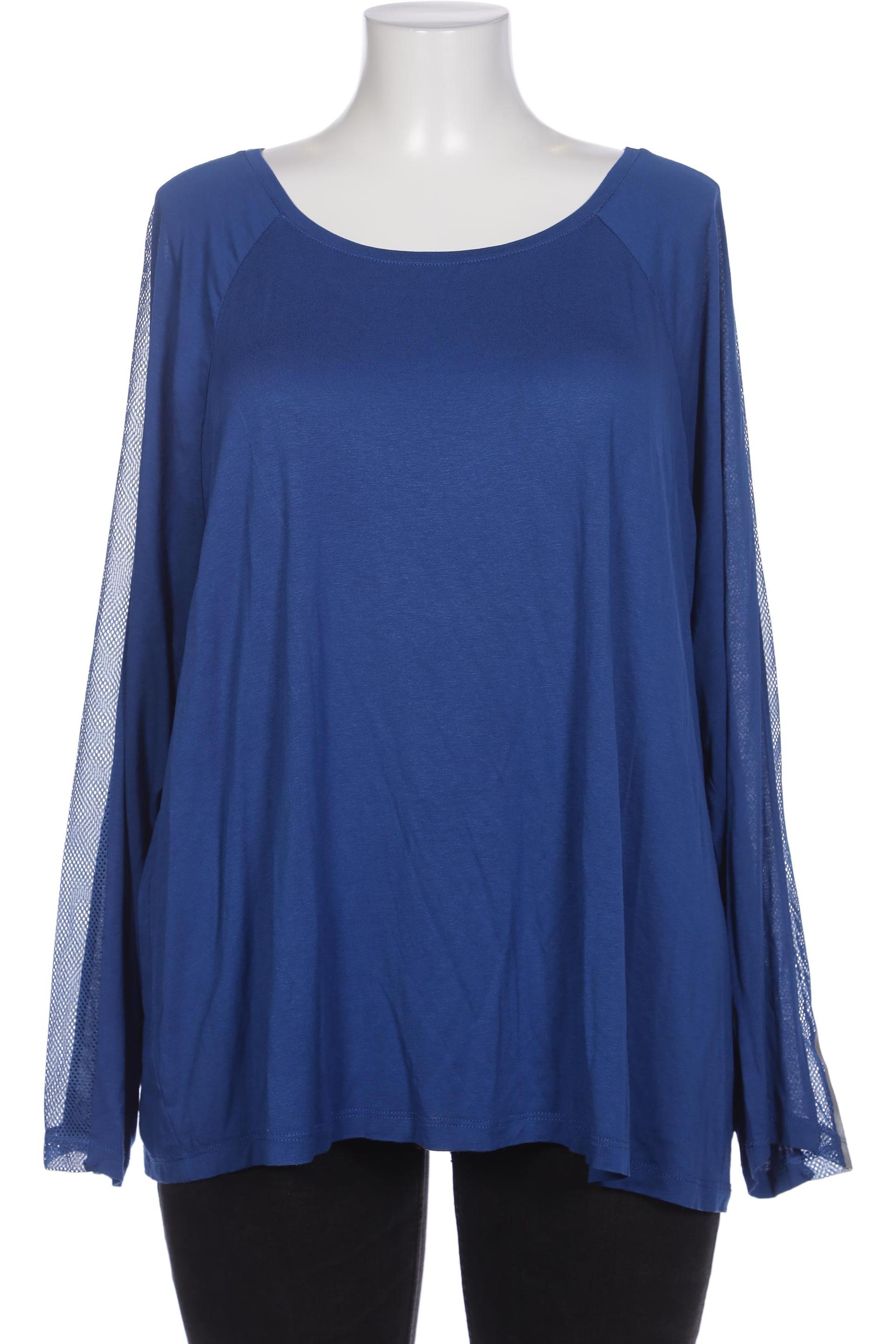 

Ulla Popken Damen Langarmshirt, blau, Gr. 50