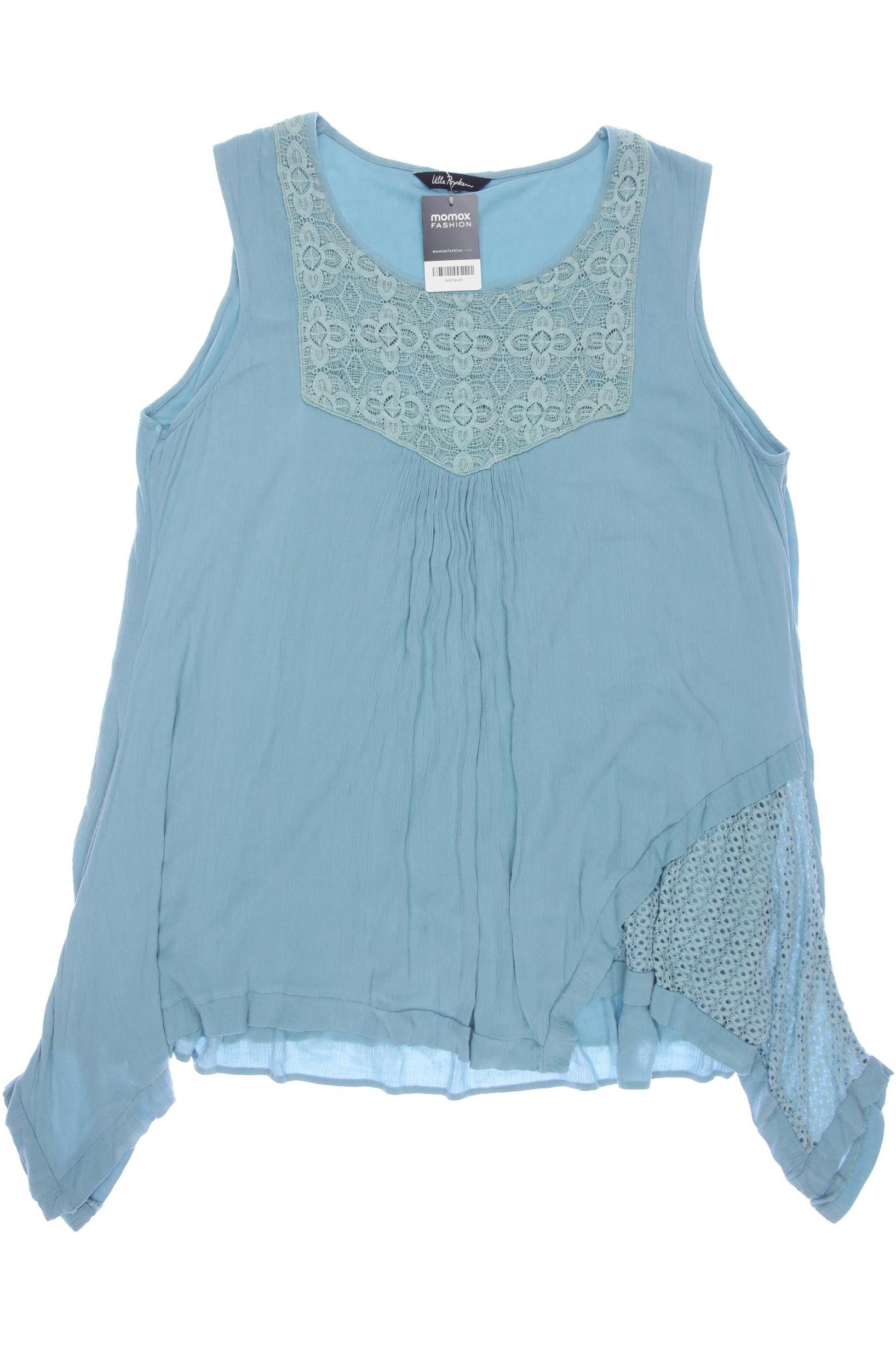 

Ulla Popken Damen Top, türkis, Gr. 52