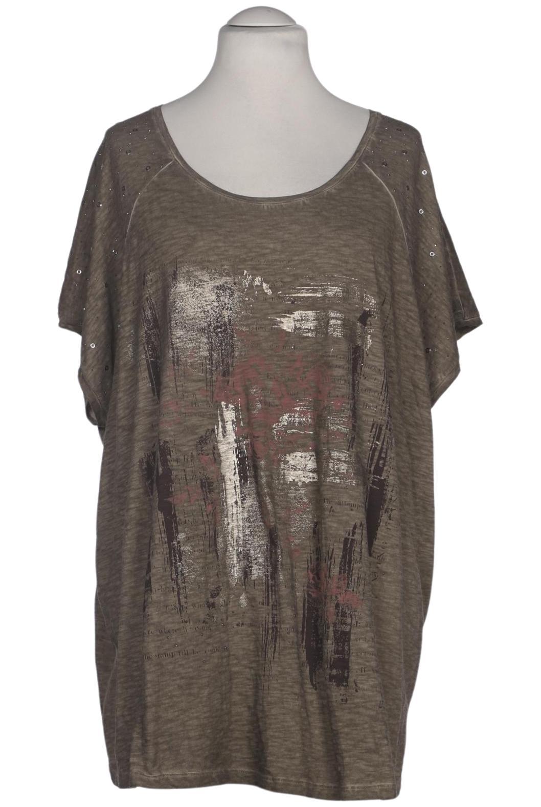 

Ulla Popken Damen T-Shirt, braun, Gr. 54