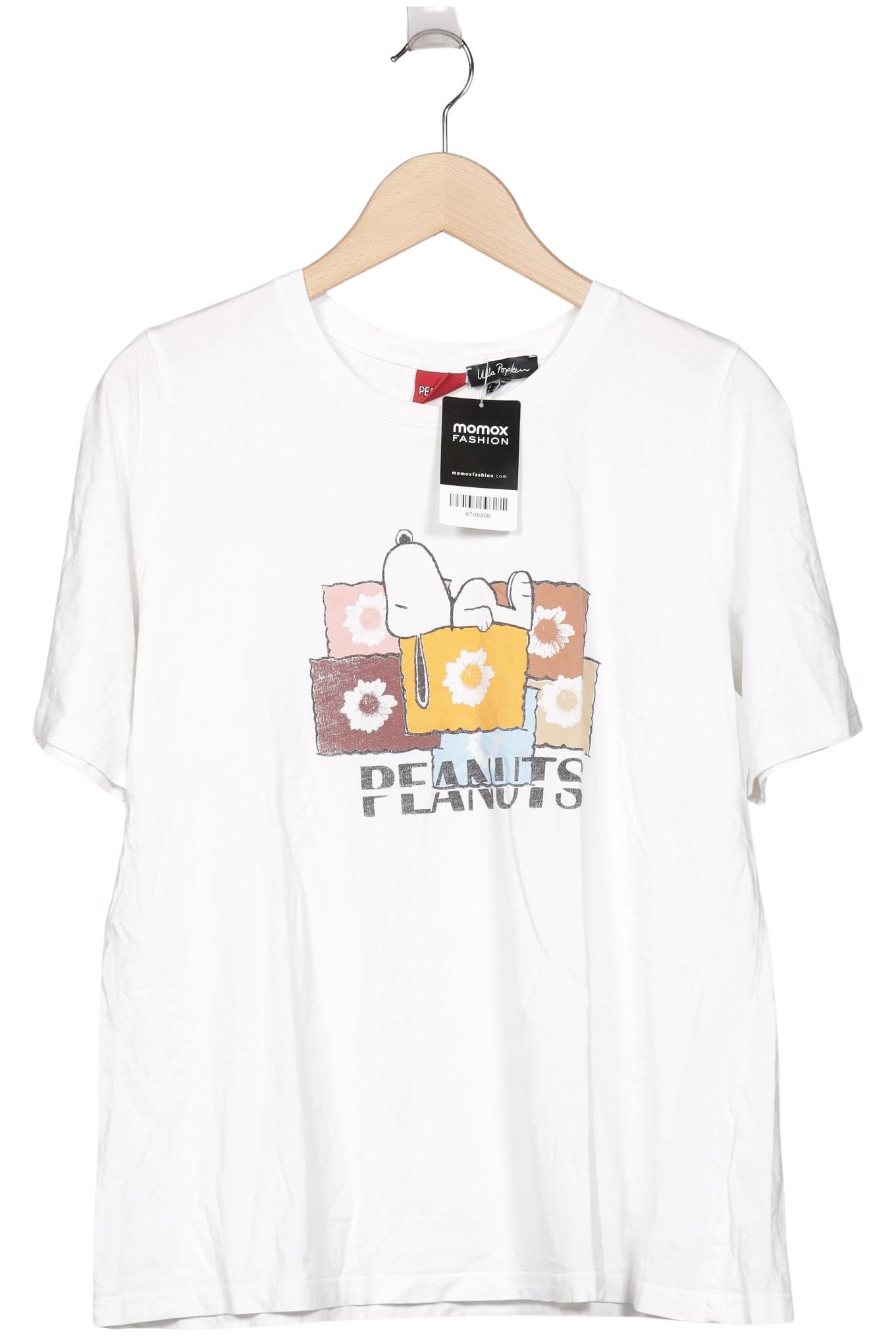 

Ulla Popken Damen T-Shirt, weiß, Gr. 42