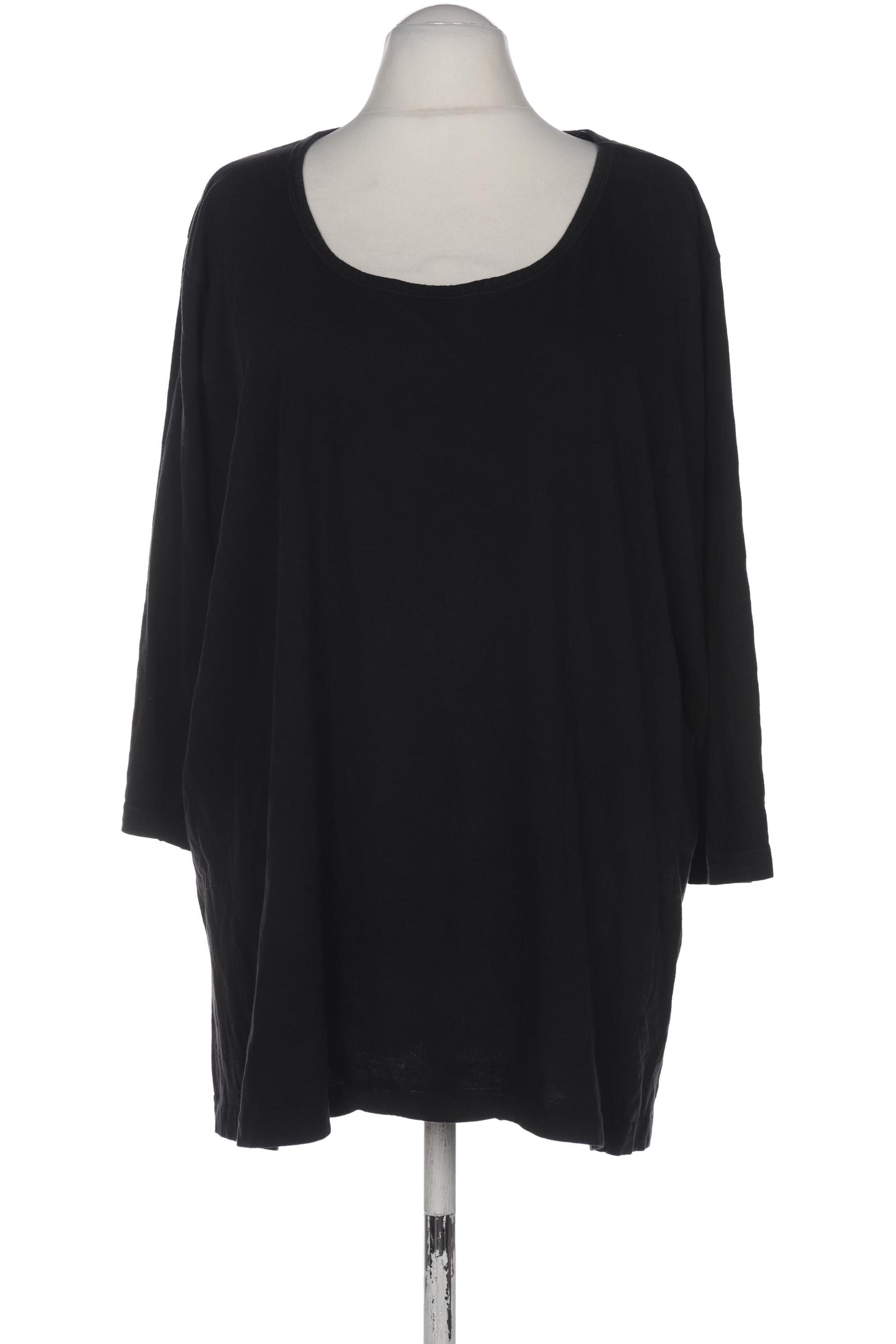 

Ulla Popken Damen Langarmshirt, schwarz, Gr. 24