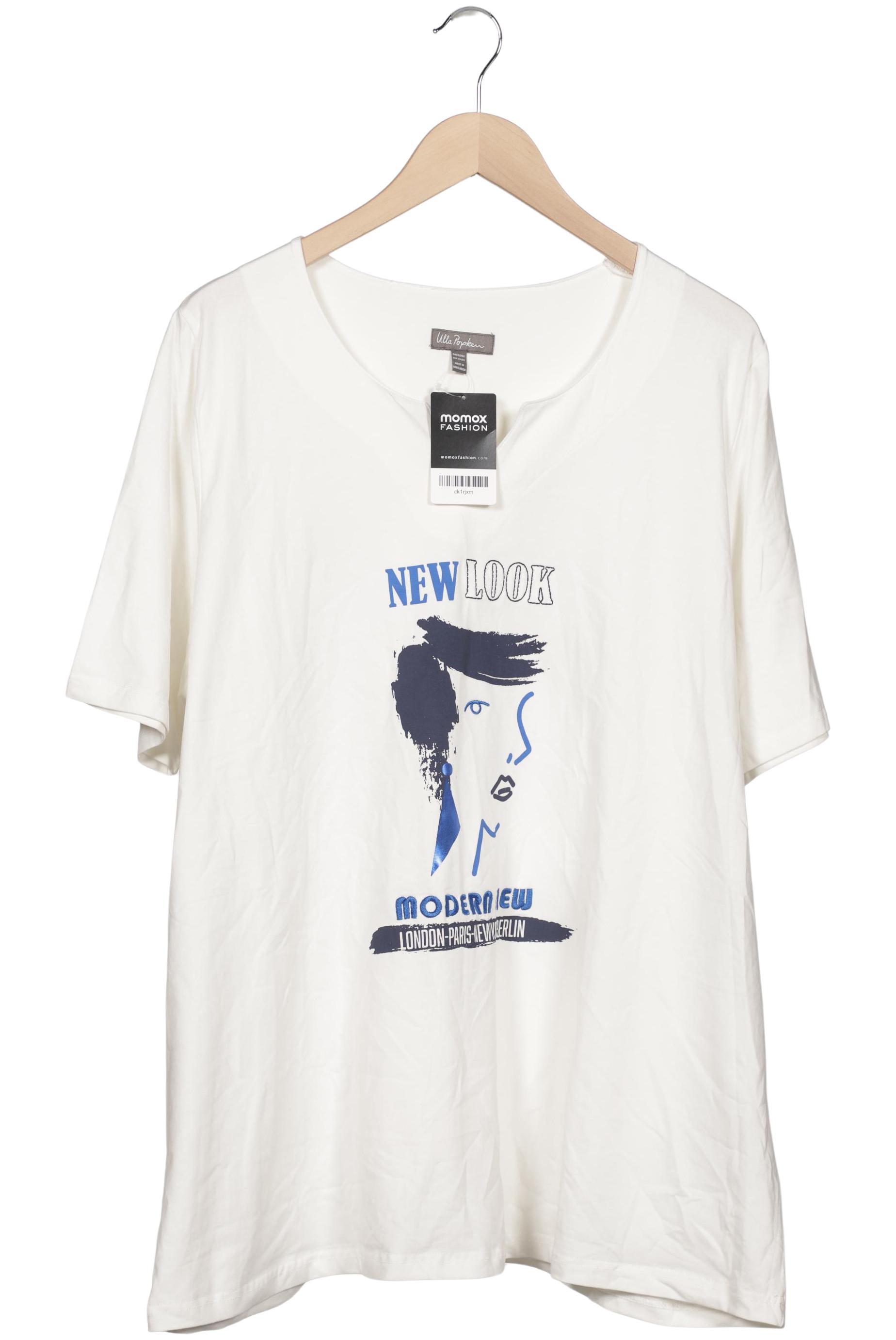 

Ulla Popken Damen T-Shirt, weiß, Gr. 50