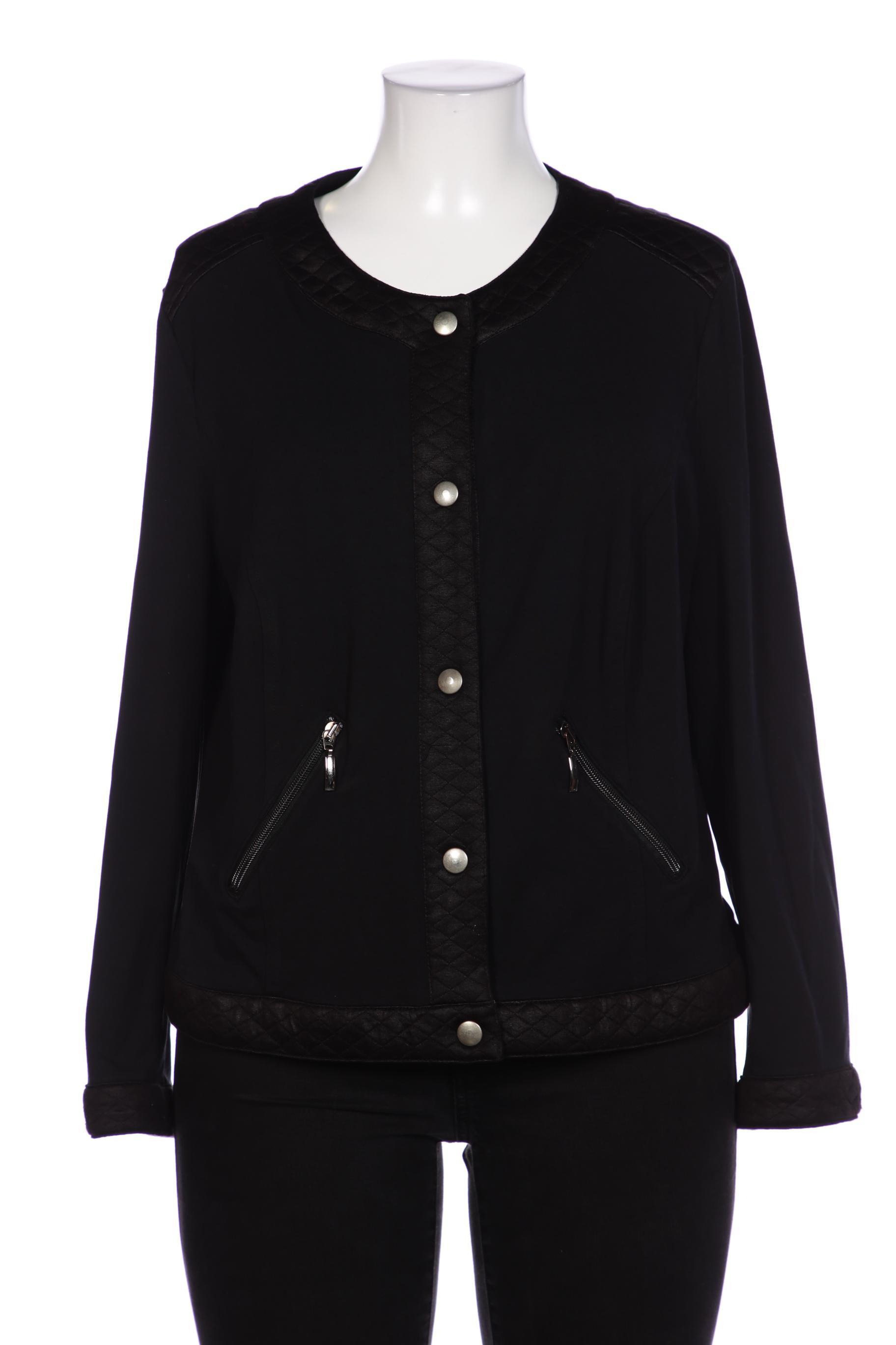 

Ulla Popken Damen Blazer, schwarz, Gr. 46