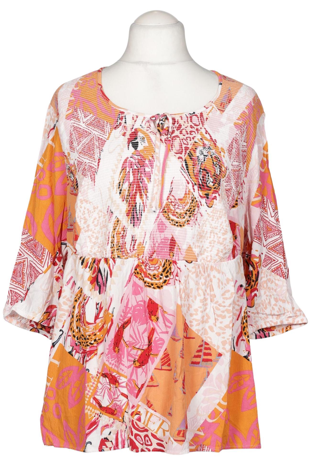 

Ulla Popken Damen Bluse, mehrfarbig, Gr. 46