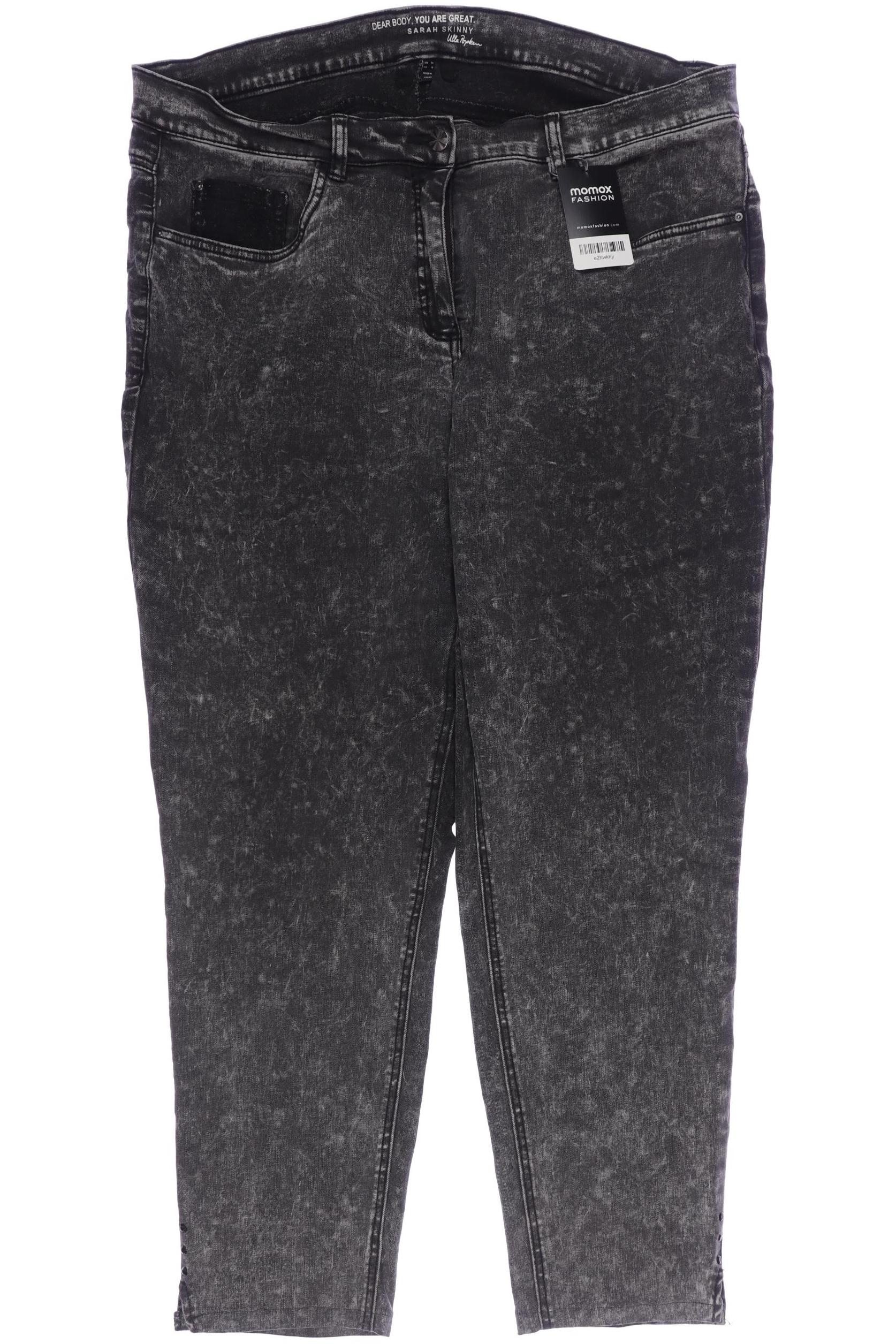 

Ulla Popken Damen Jeans, grau, Gr. 48