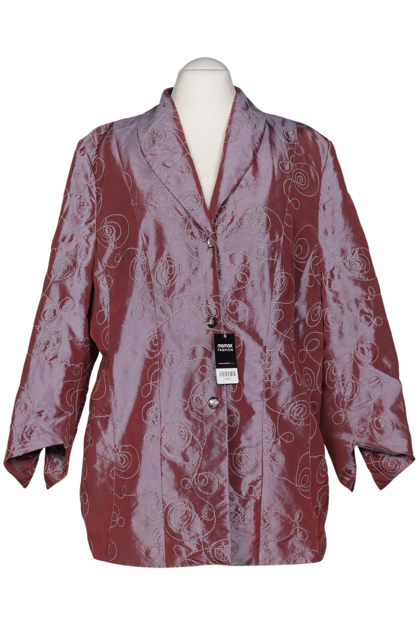 

Ulla Popken Damen Blazer, bordeaux, Gr. 54