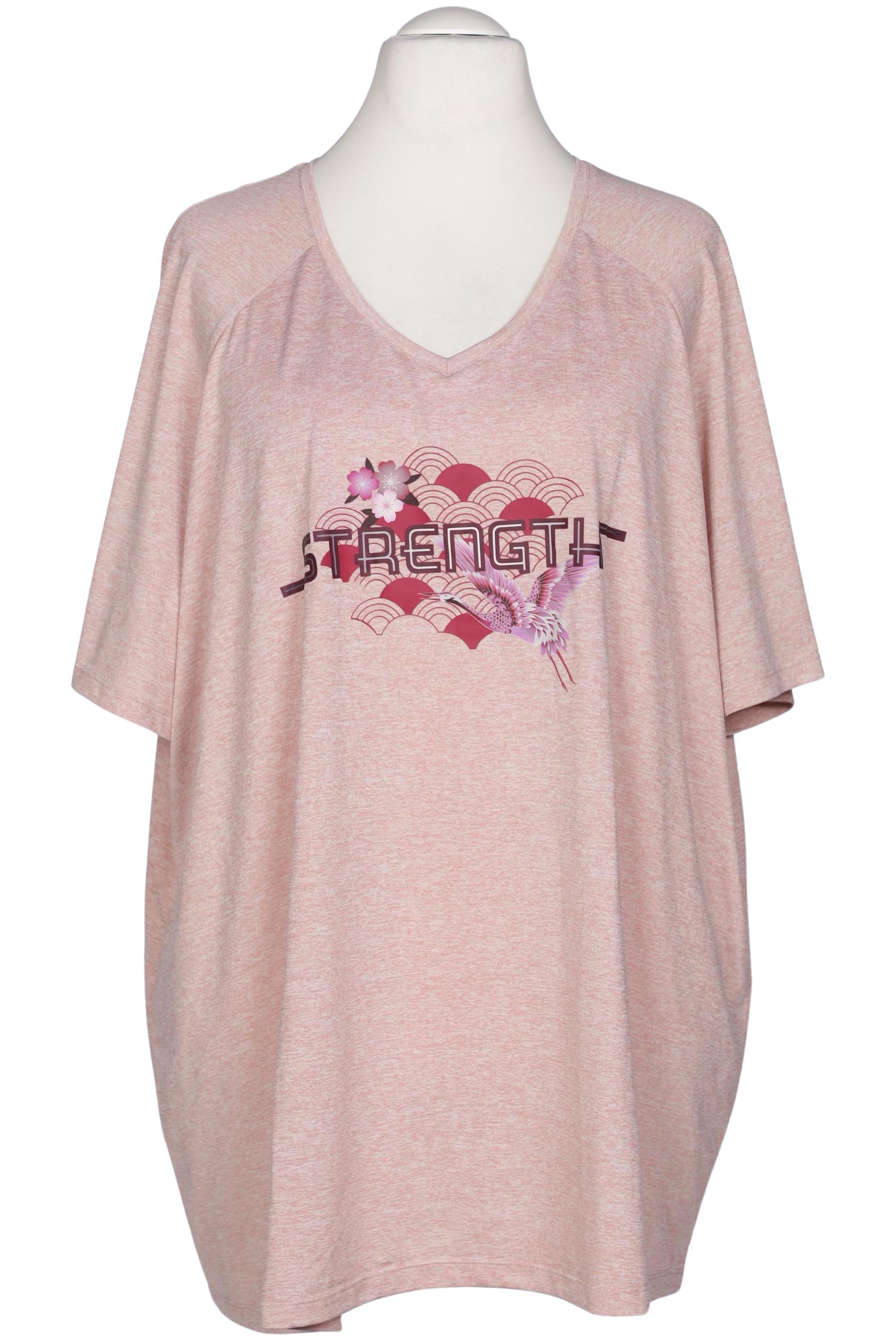 

Ulla Popken Damen T-Shirt, pink, Gr. 58