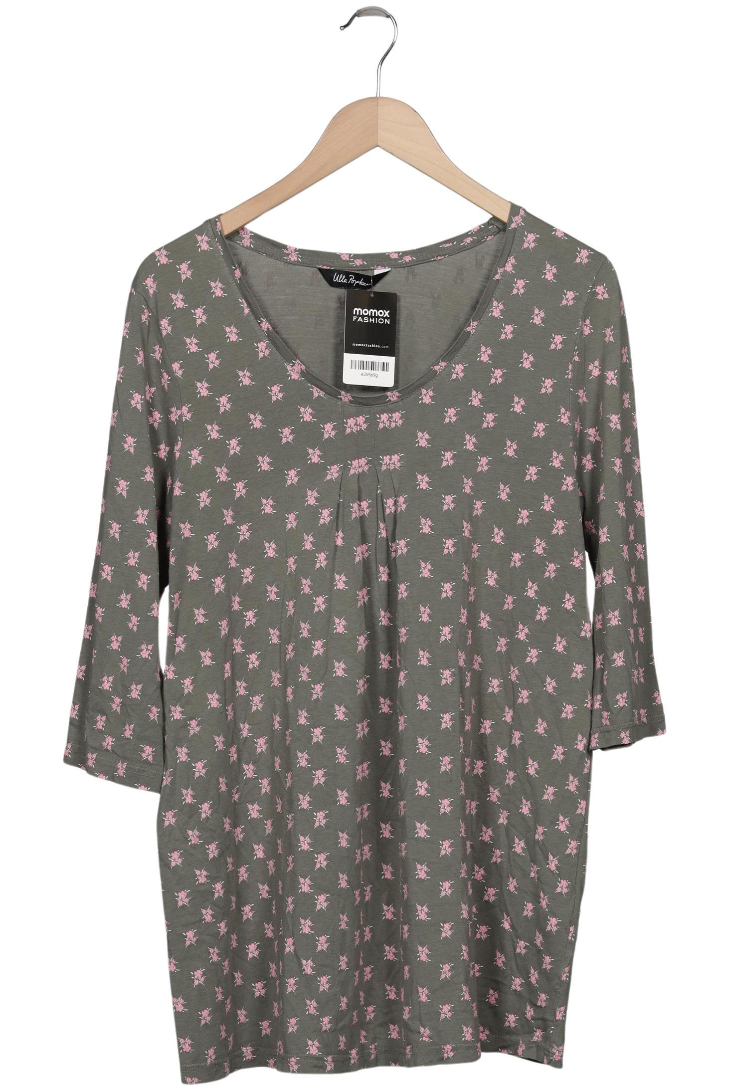 

Ulla Popken Damen Langarmshirt, grau, Gr. 46