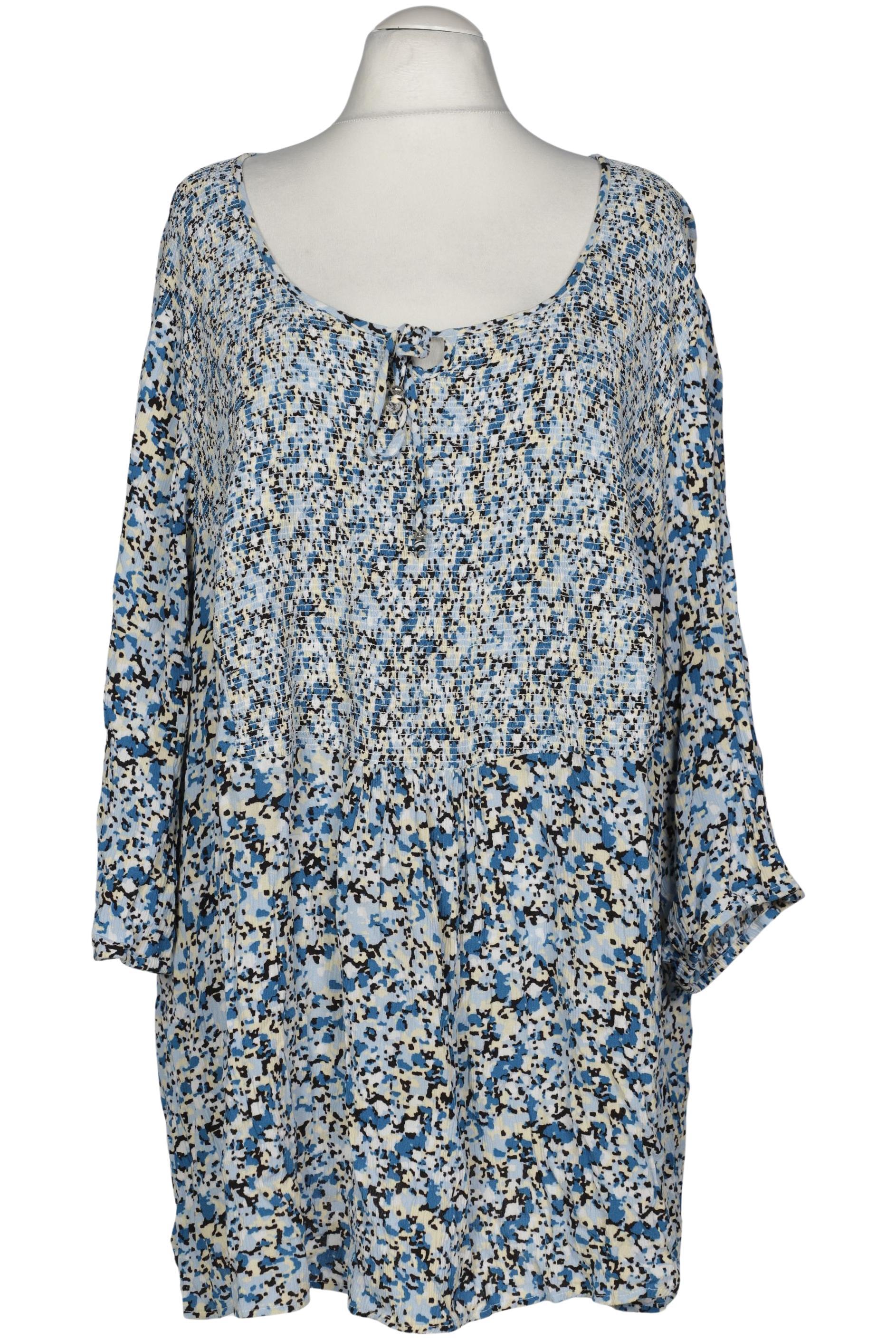 

Ulla Popken Damen Bluse, blau, Gr. 52