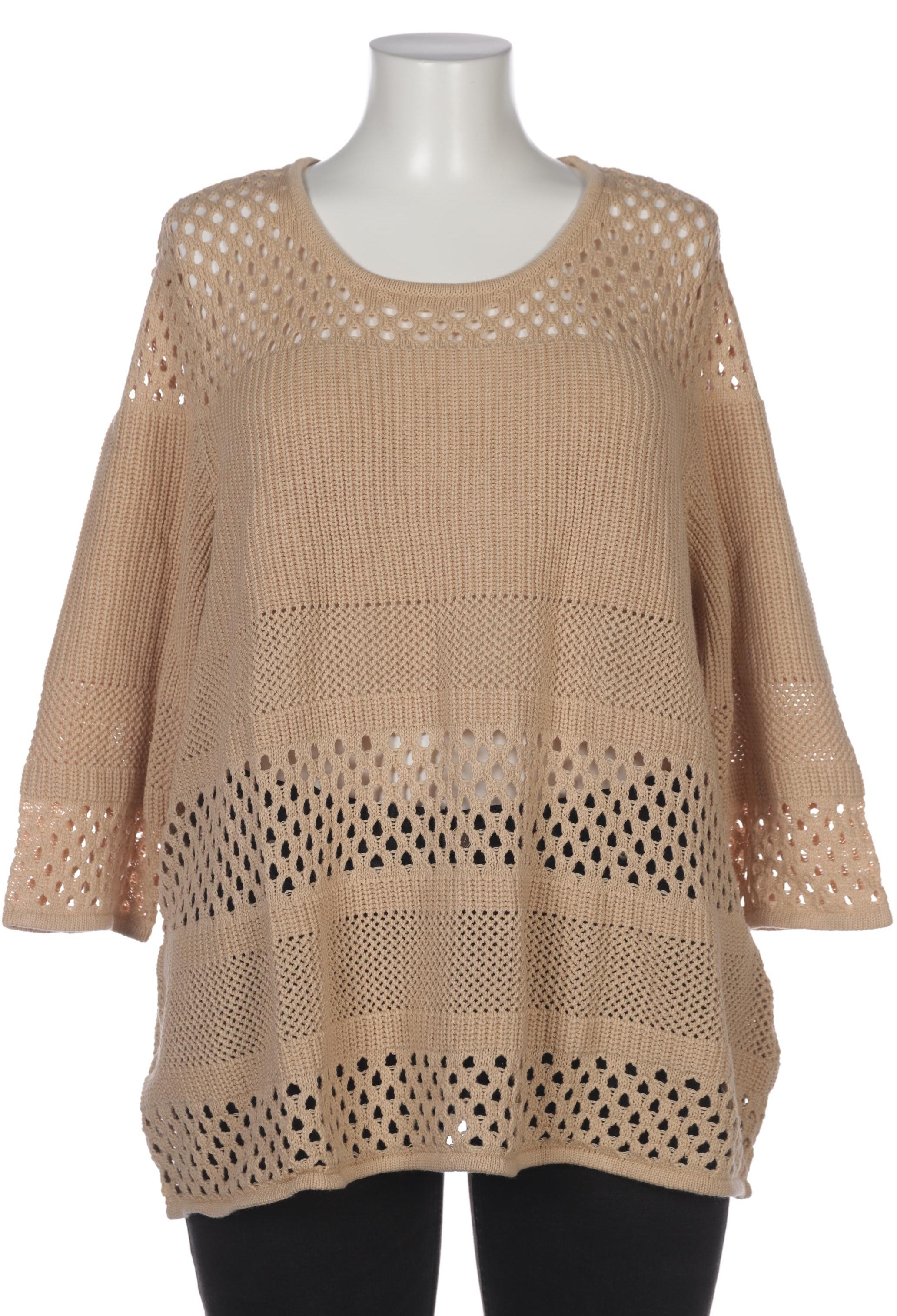 

Ulla Popken Damen Pullover, beige, Gr. 50