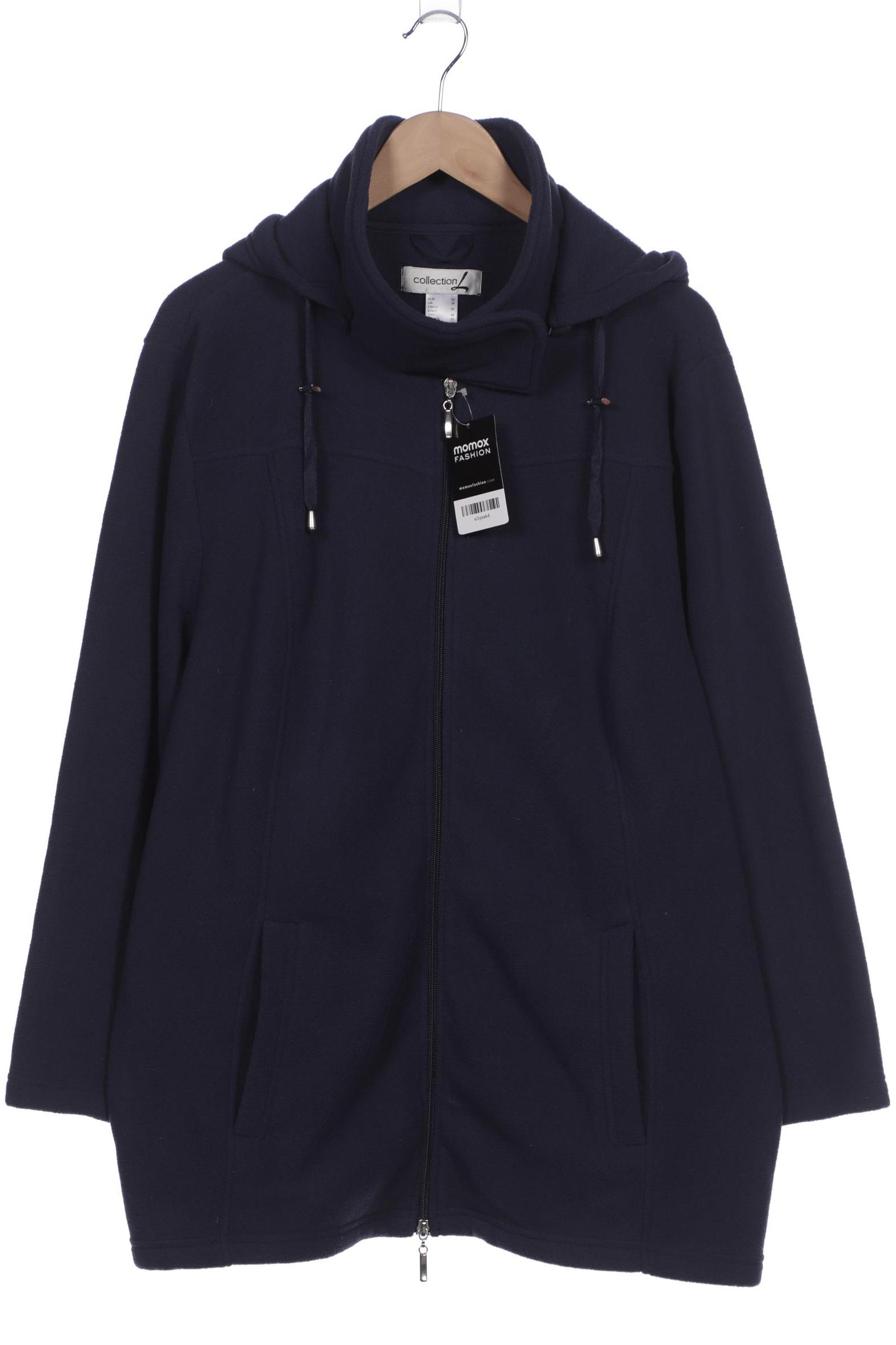 

Ulla Popken Damen Kapuzenpullover, marineblau, Gr. 52